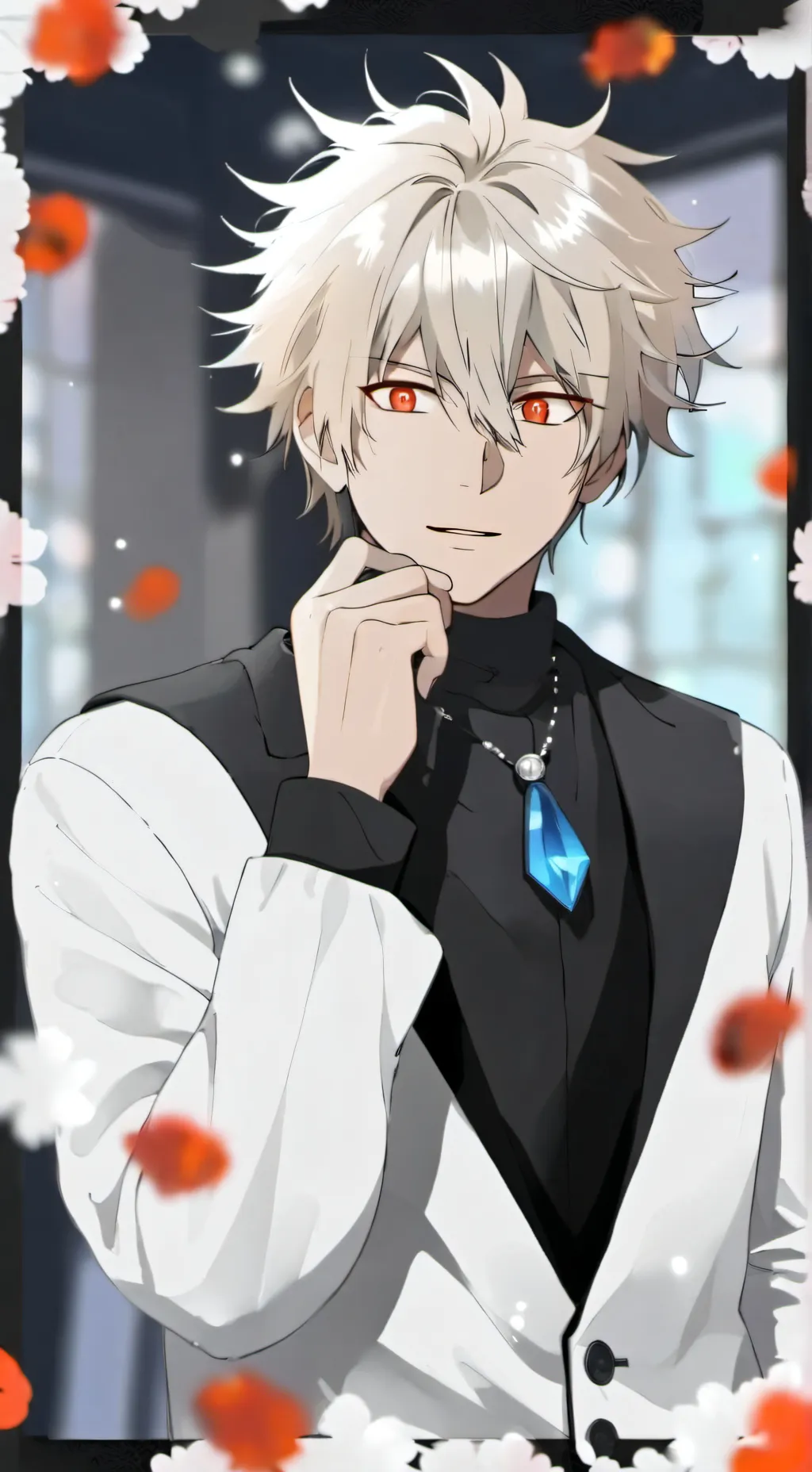 ai character: police bakugo background