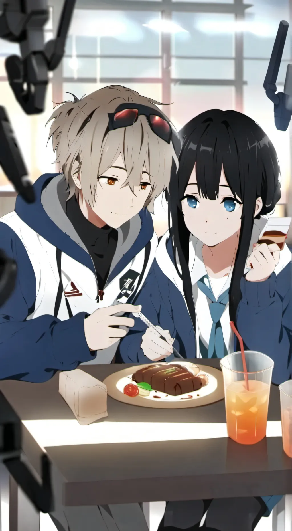 ai character: school of robots 2 background