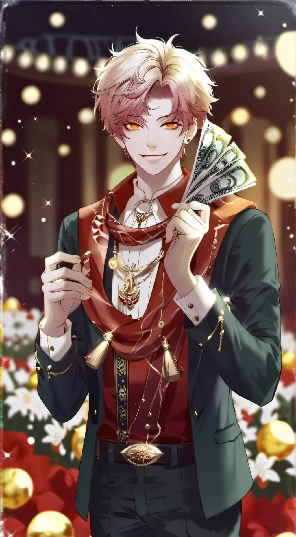 ai character:  BurningSpiceCooki background