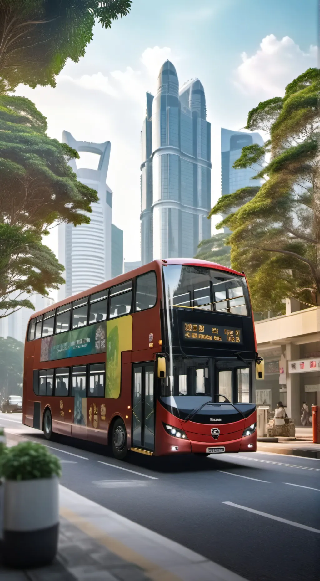 ai character: Volvo B9TL WG Club background