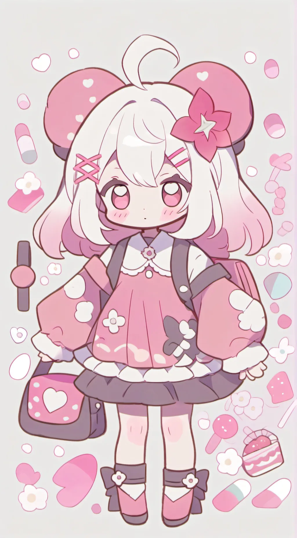 ai character: Lil sis background