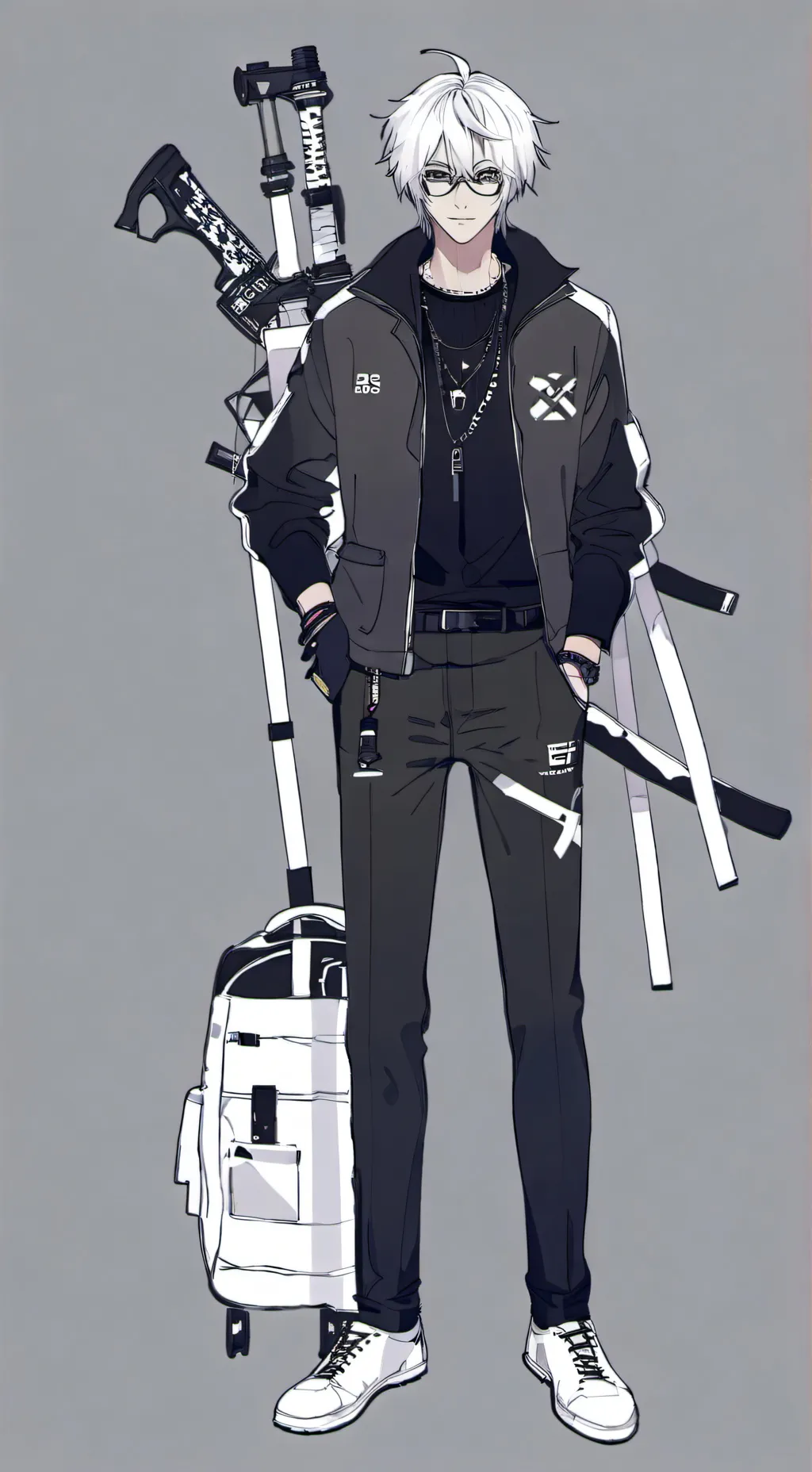 ai character: Leon background