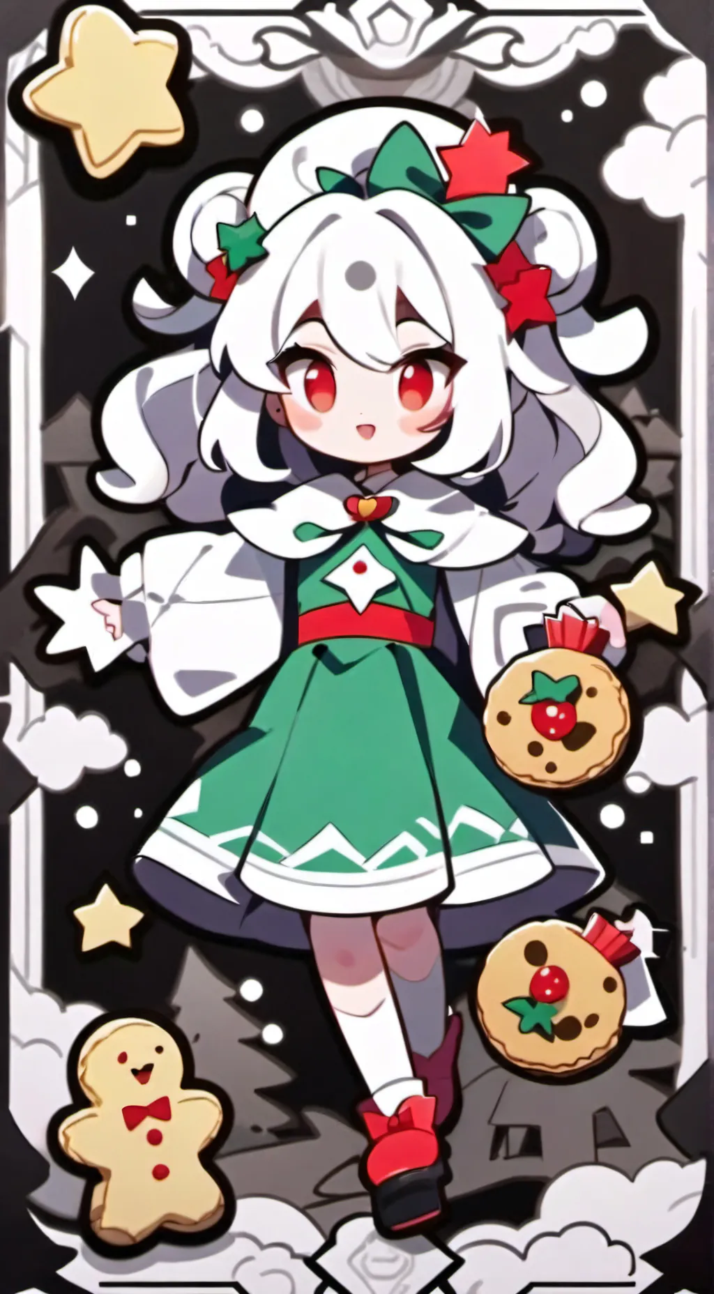 ai character: COOKIE RUN KINGDOM background