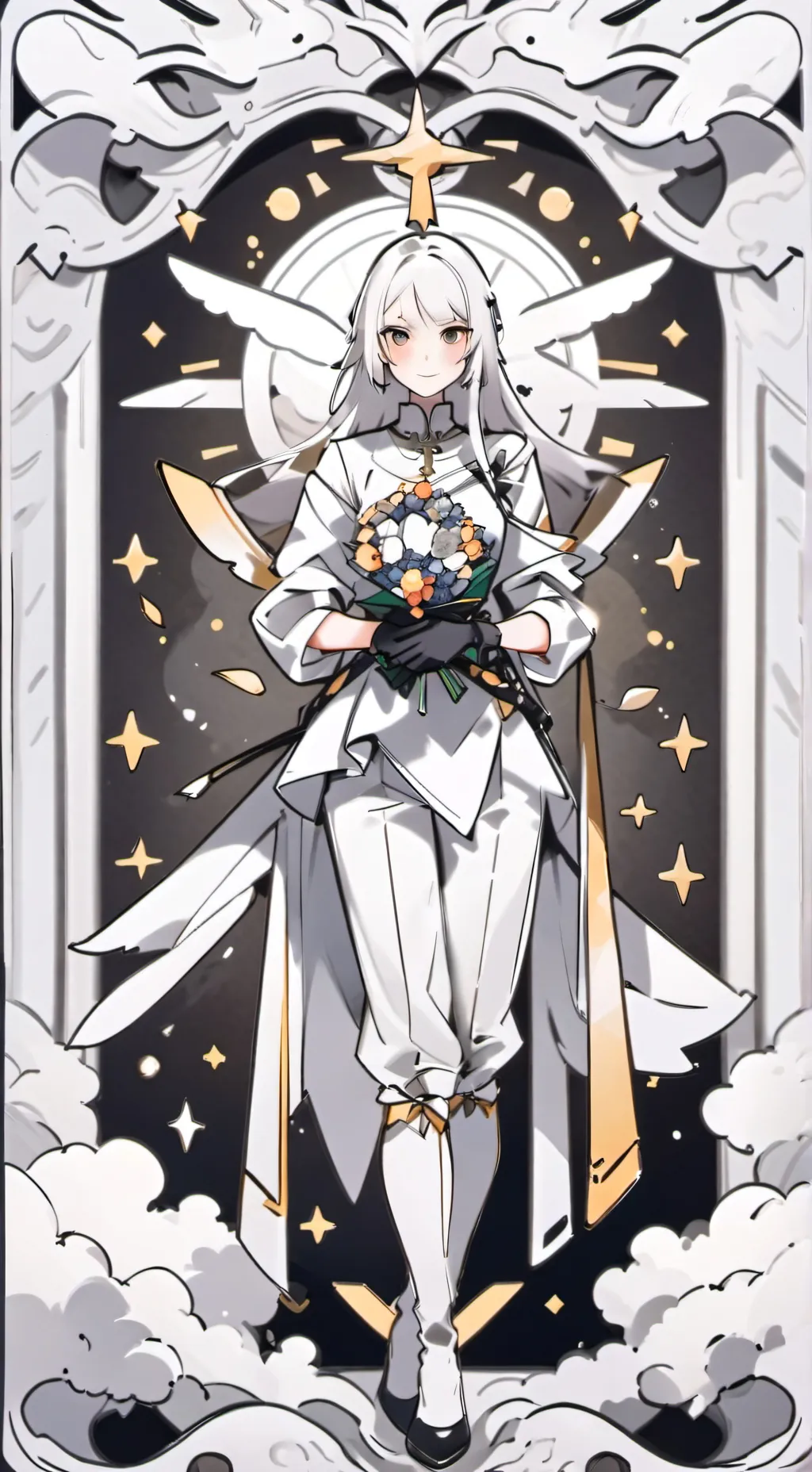 ai character: Sonadow  background