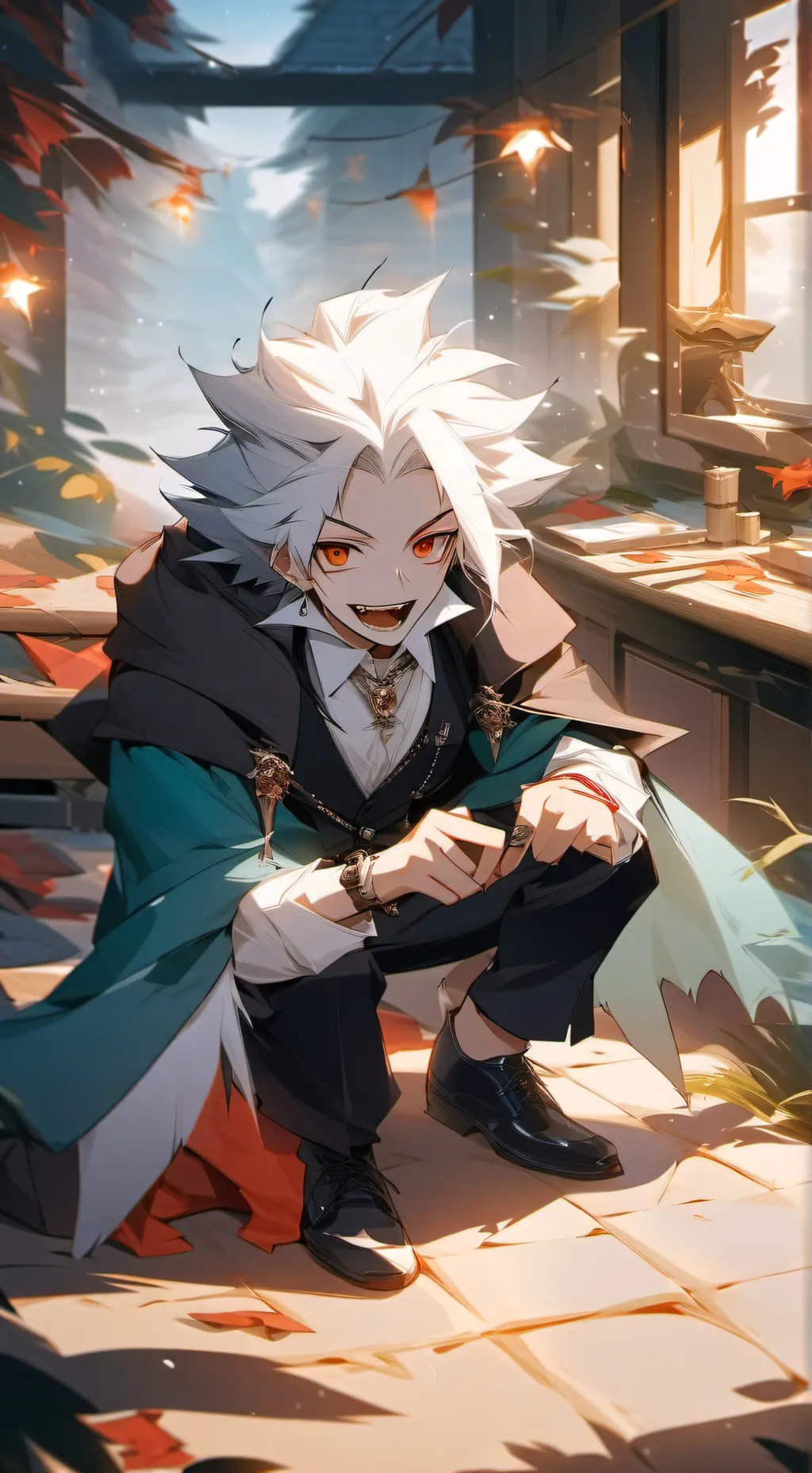 ai character: Stycker background