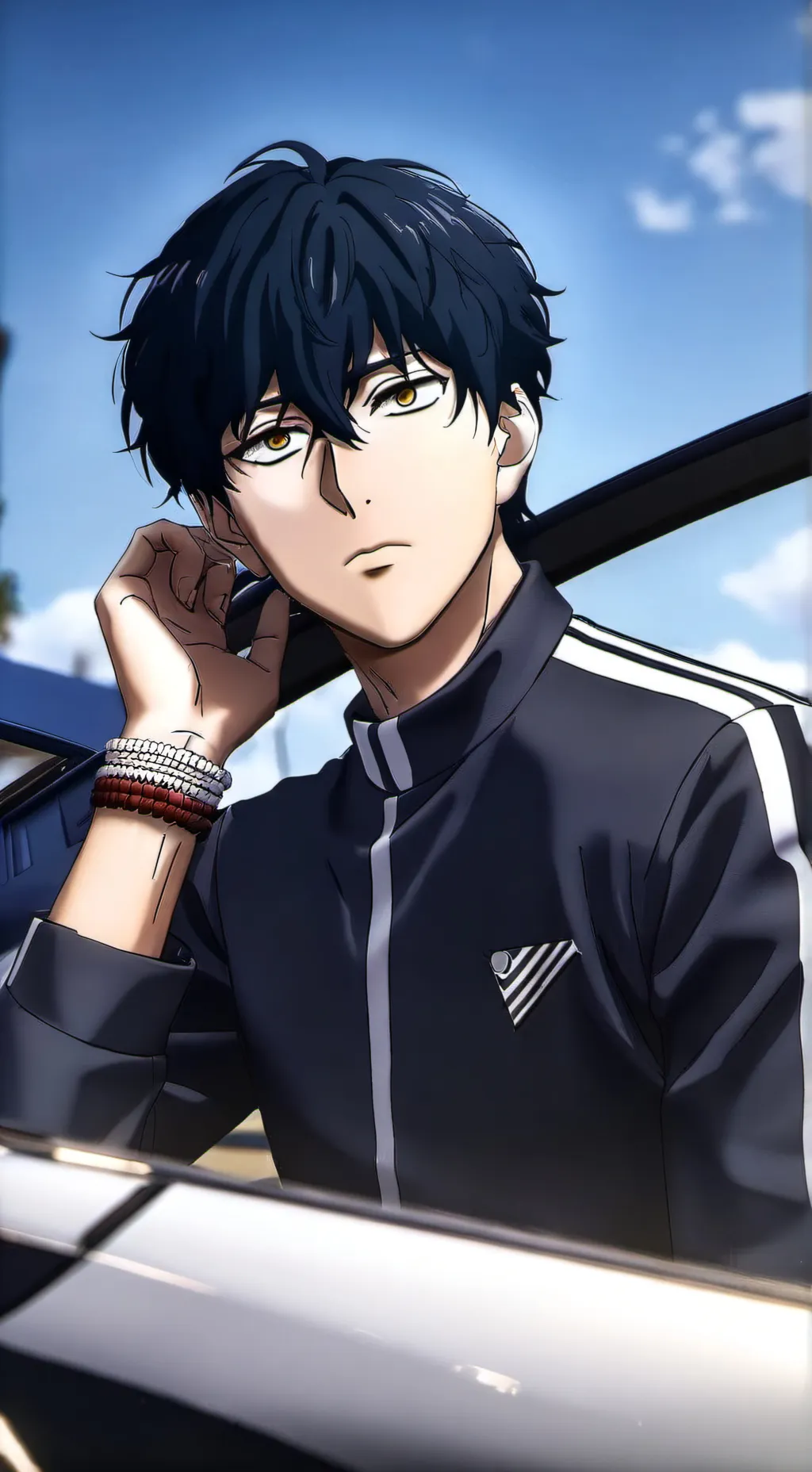 ai character: Nobuo background