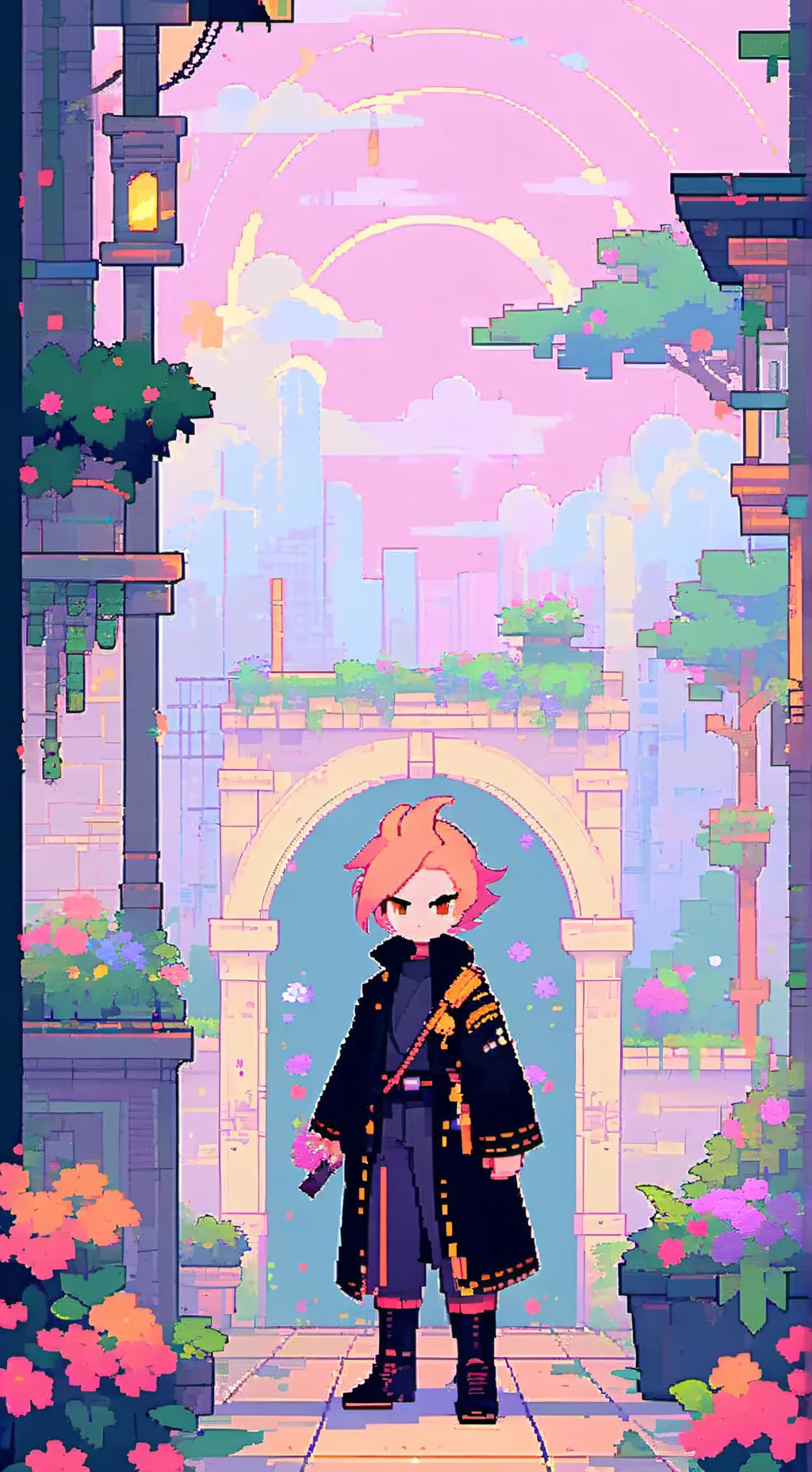 ai character: FIRE SPIRIT COOKIE background