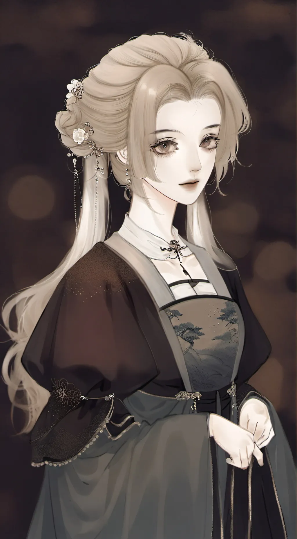 ai character: Maria  background