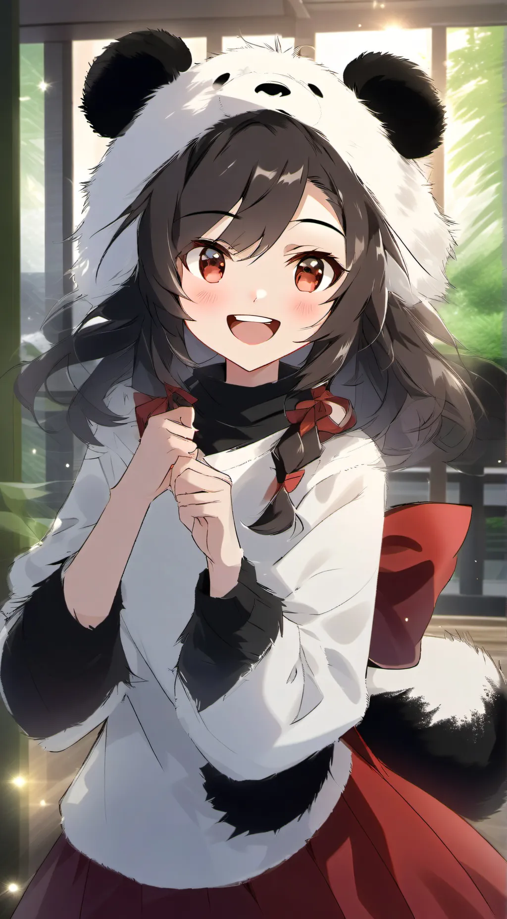 ai character: neko background