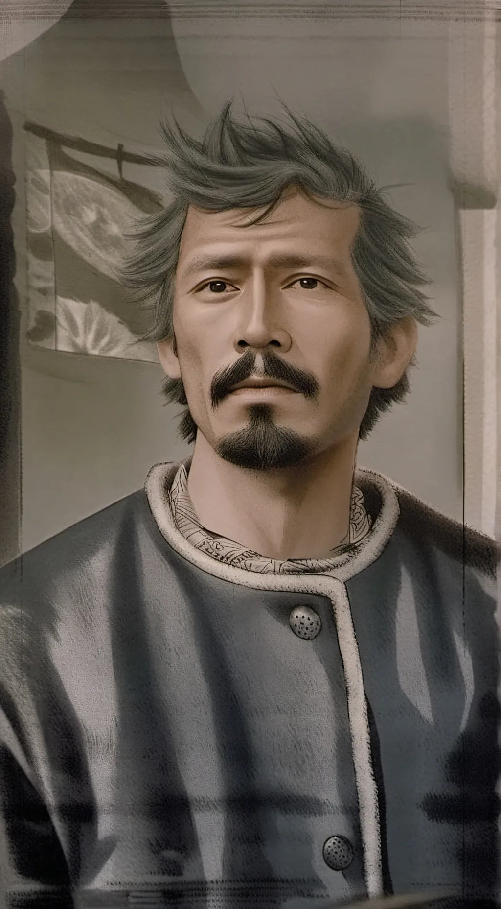 ai character: Oshiro Shichiro background