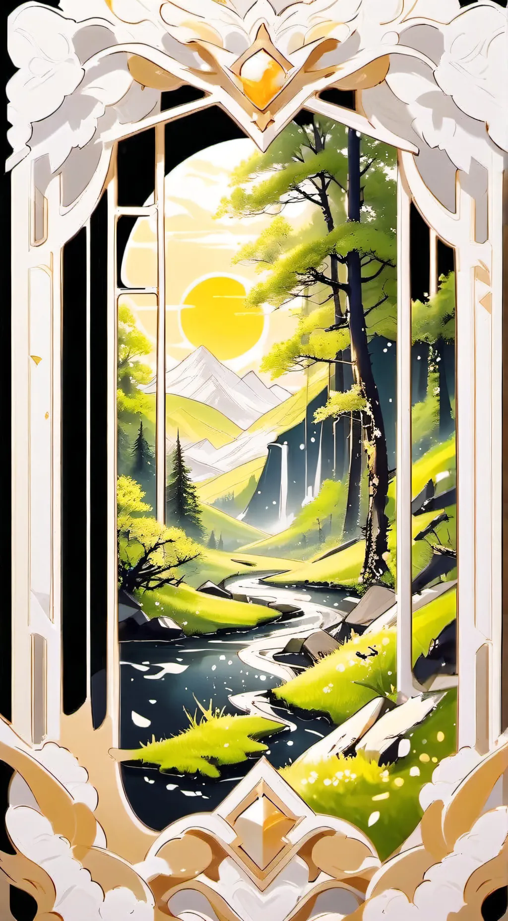 ai character: Luci × Pookie/you  background