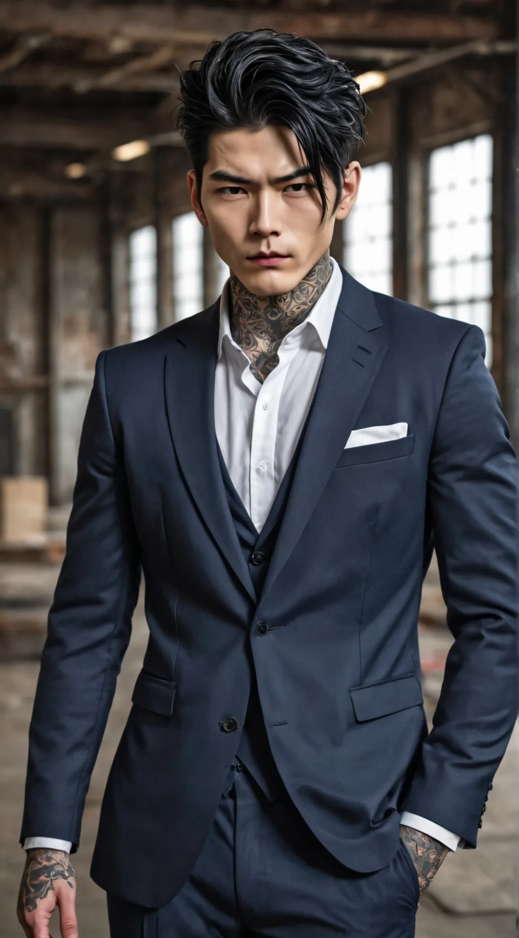 ai character: Kenshin Tokugawa  background