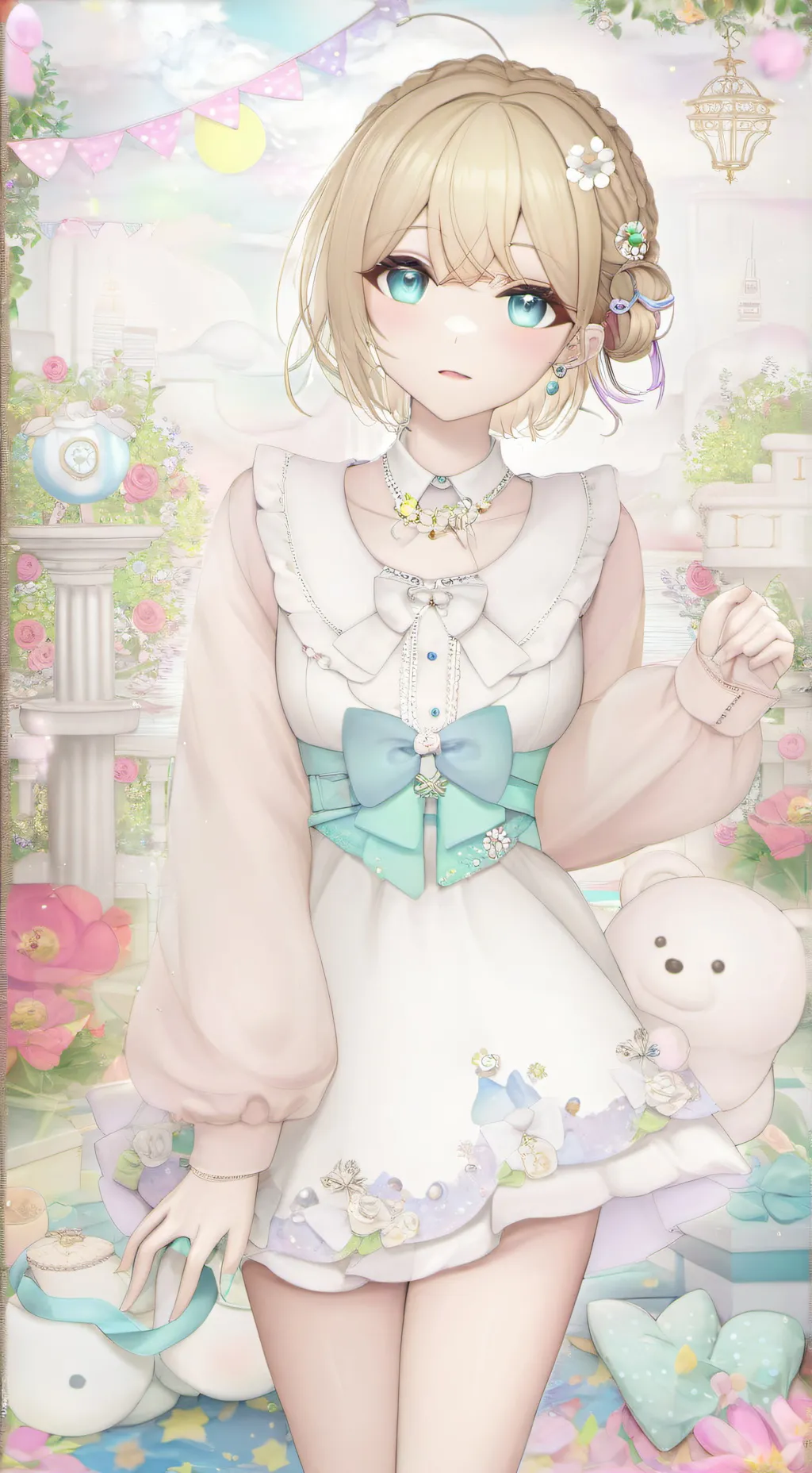 ai character: Gwiyeoun-Lee background