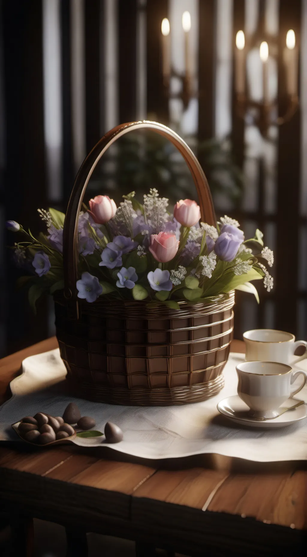 ai character: Bassie x Cocoa! background