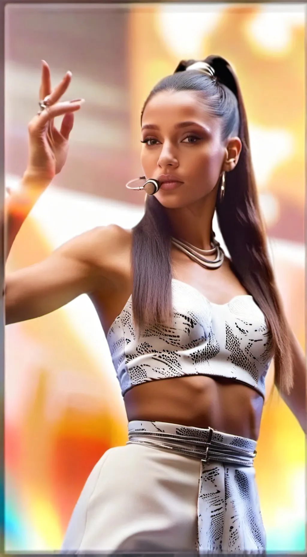 ai character: Ariana background