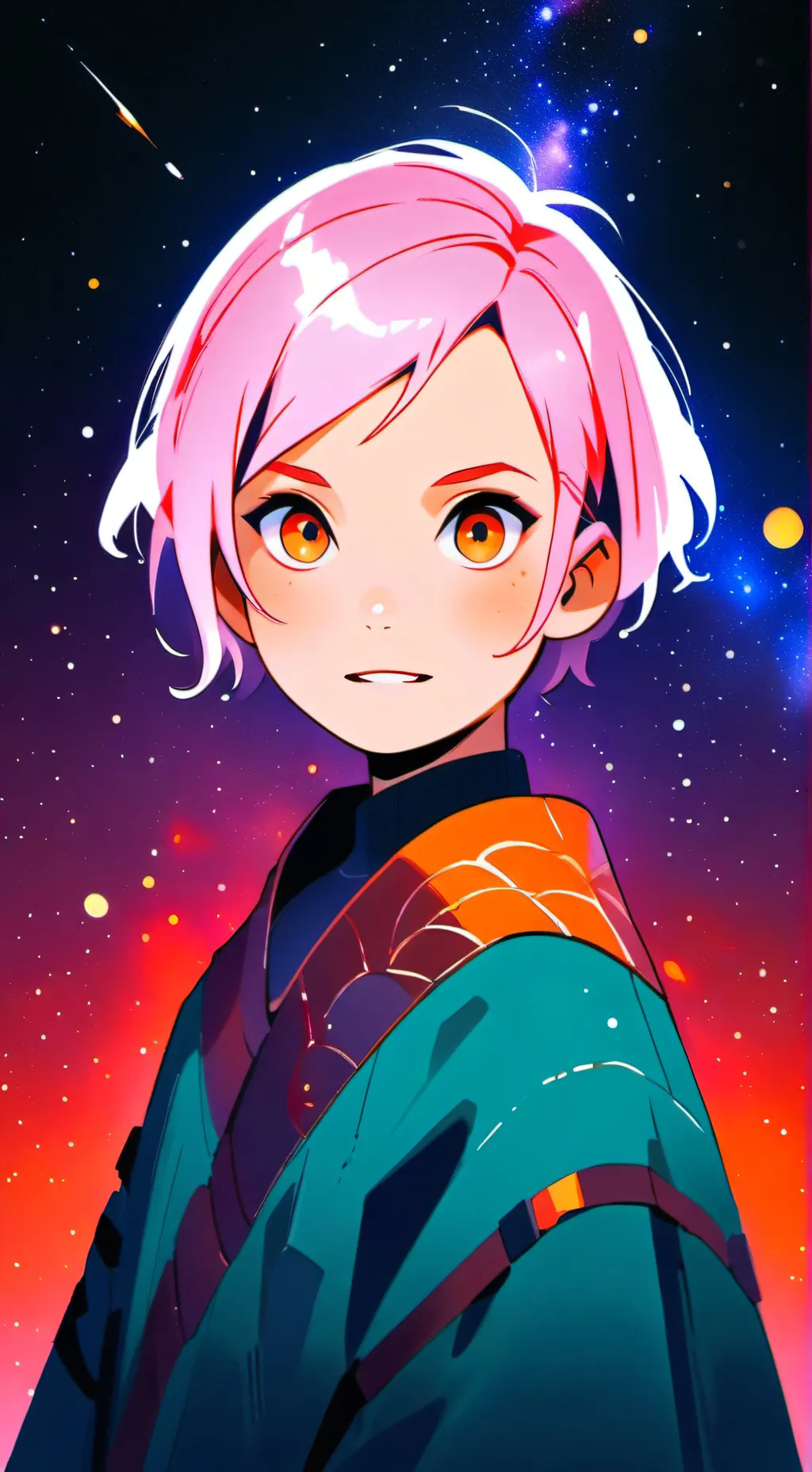 ai character: Nimona background