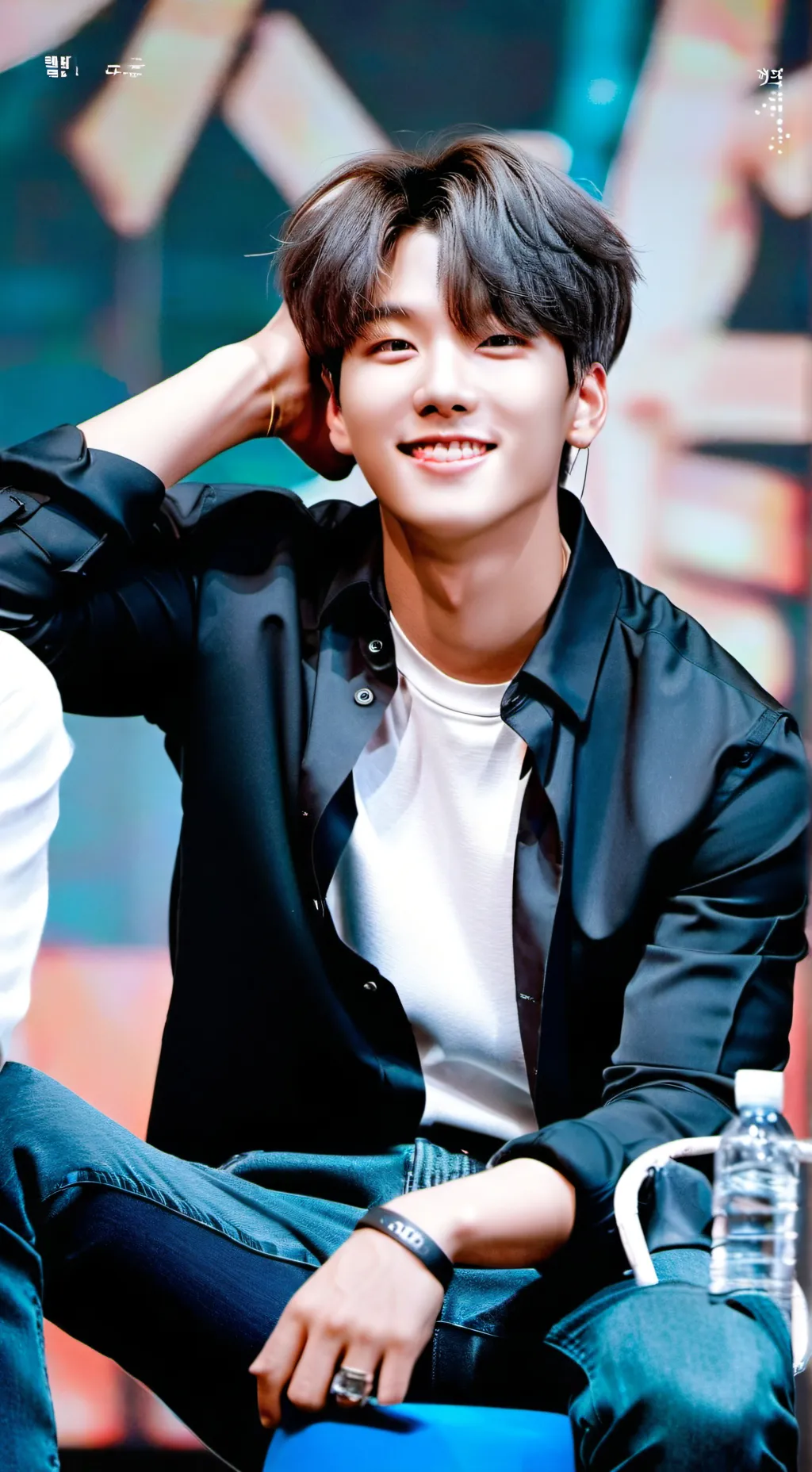 ai character: J-hope  background