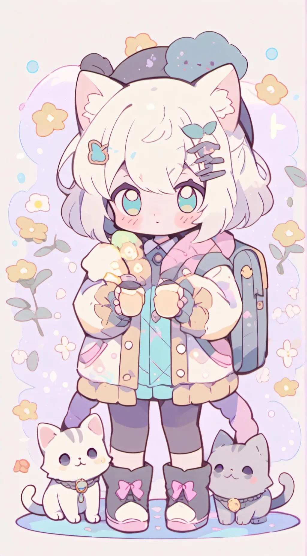 ai character: DA CATA background