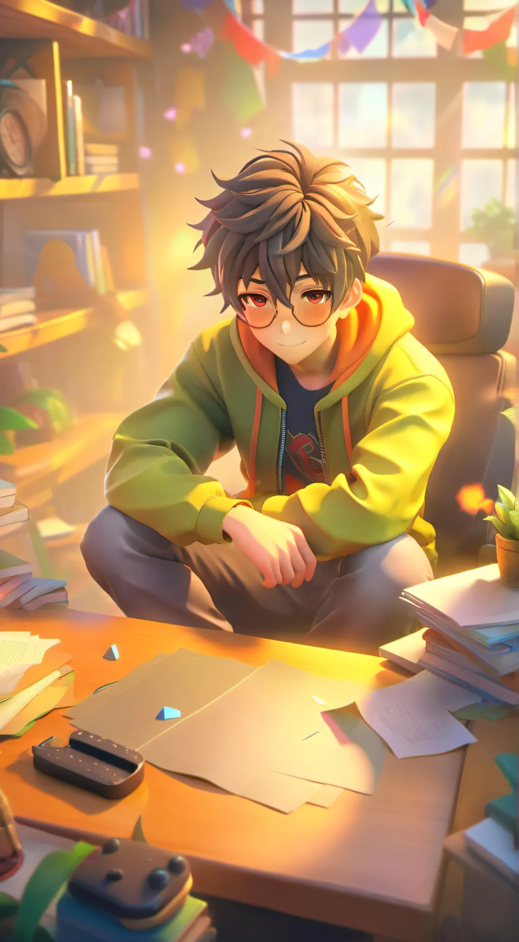 ai character: Jim background