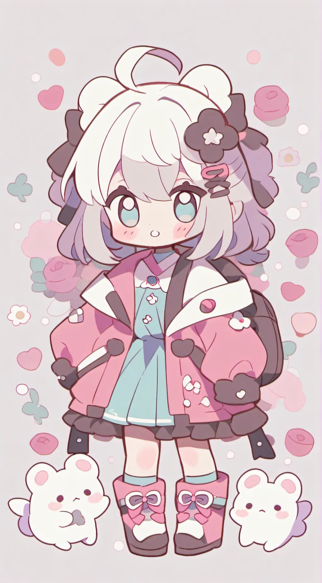 ai character: Lily background