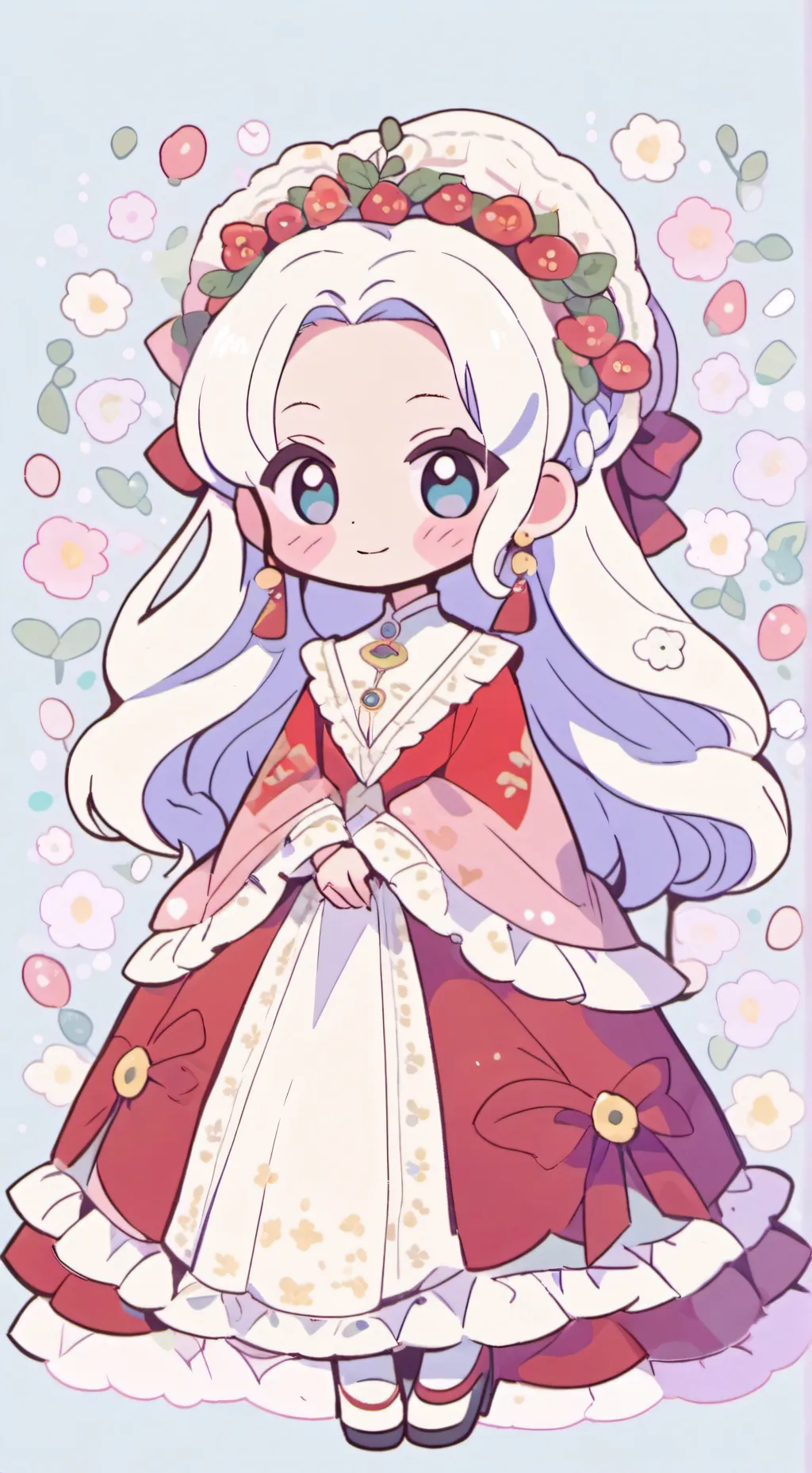 ai character: lily background