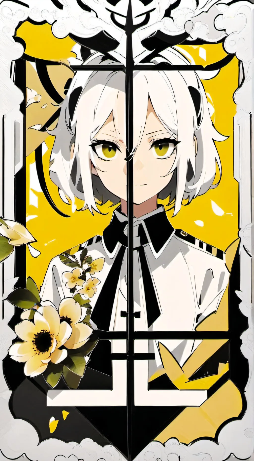 ai character: Hello my name Lana background