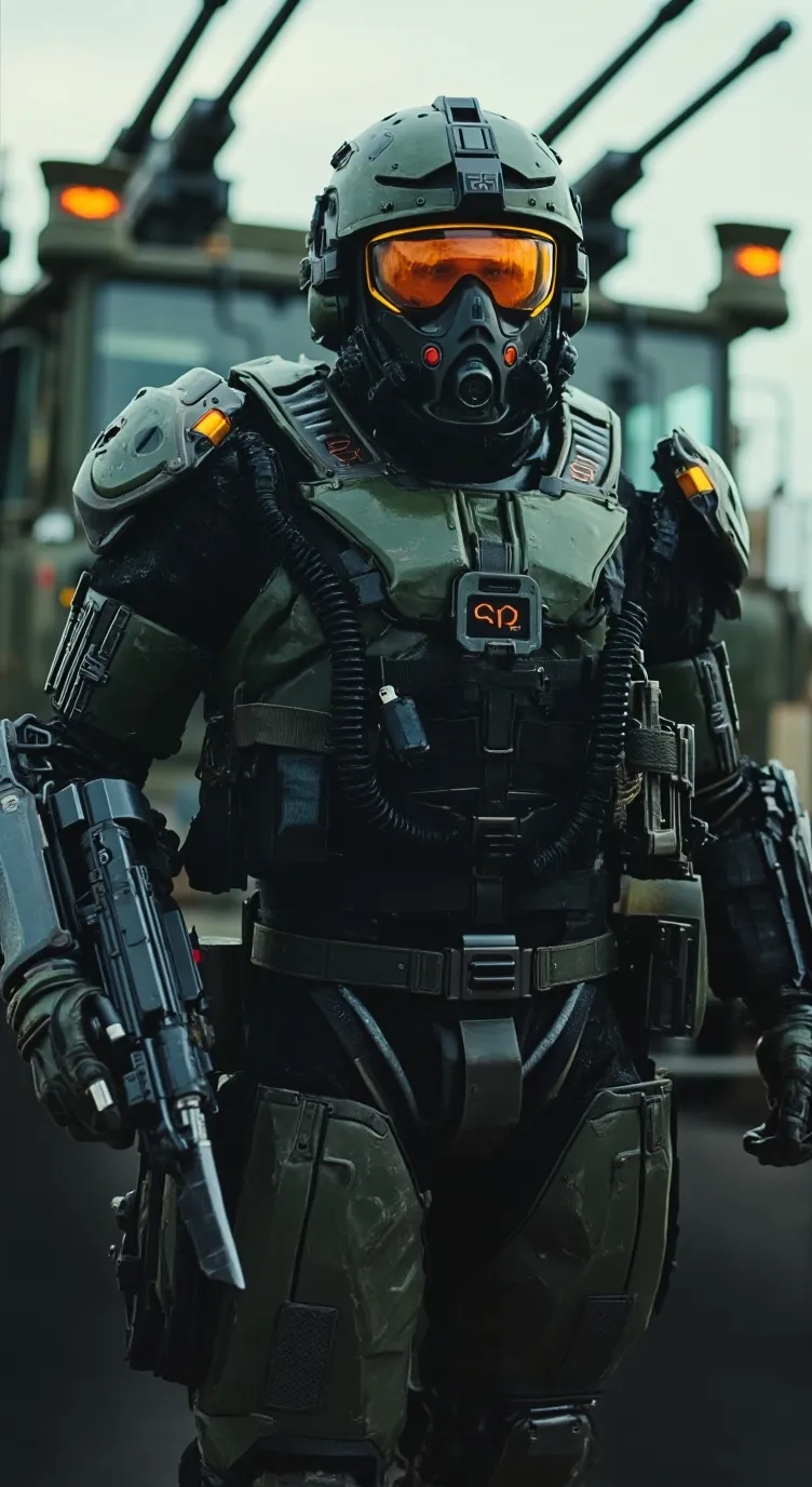 ai character: John raves  background