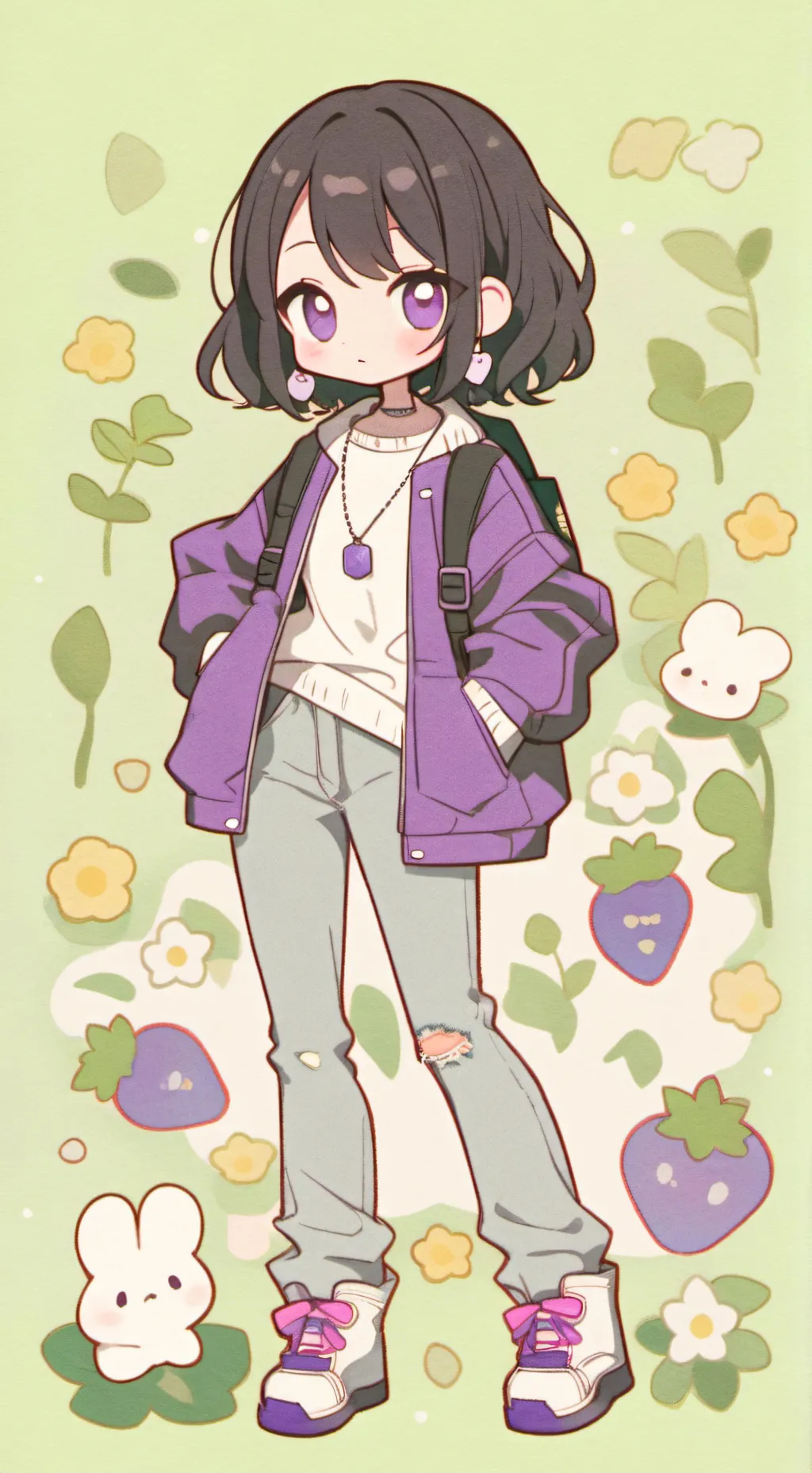 ai character: Aphmau background