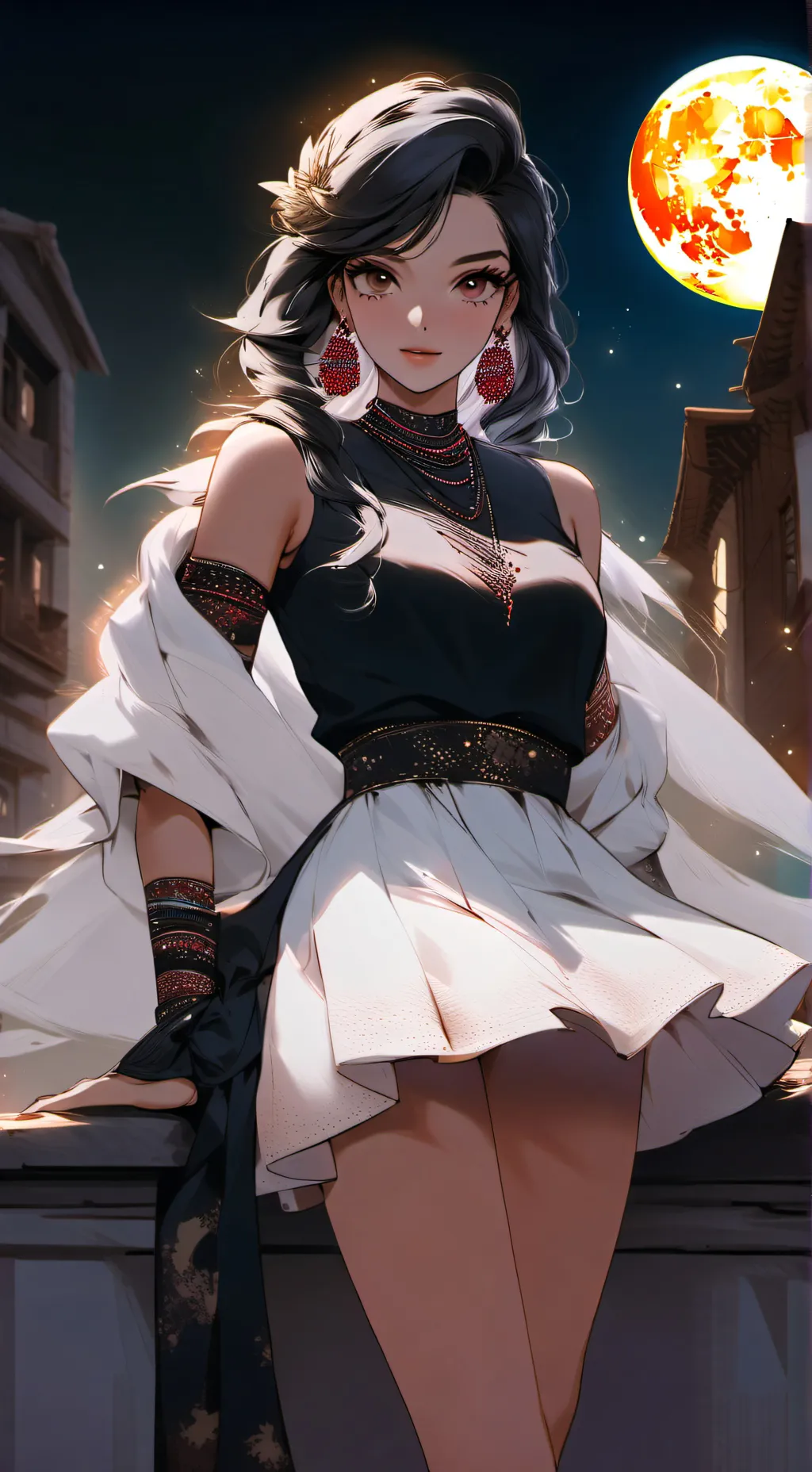 ai character: luz background