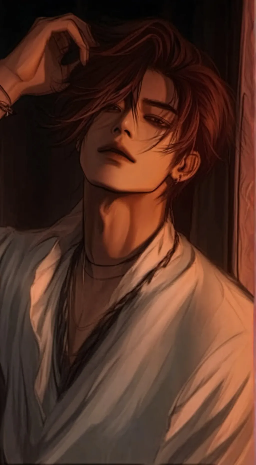 ai character: Ryan Rayan  background