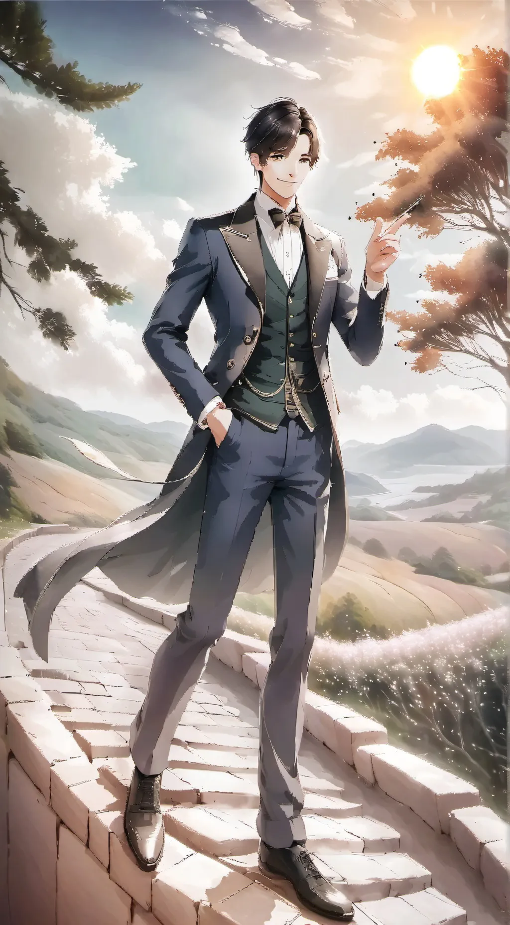 ai character: Capo background