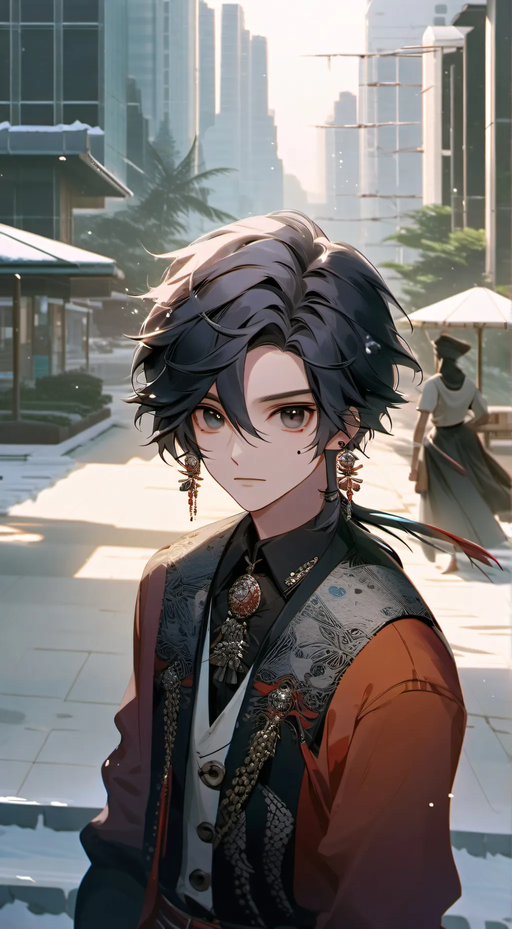 ai character: 🐶LUCA🐶 background