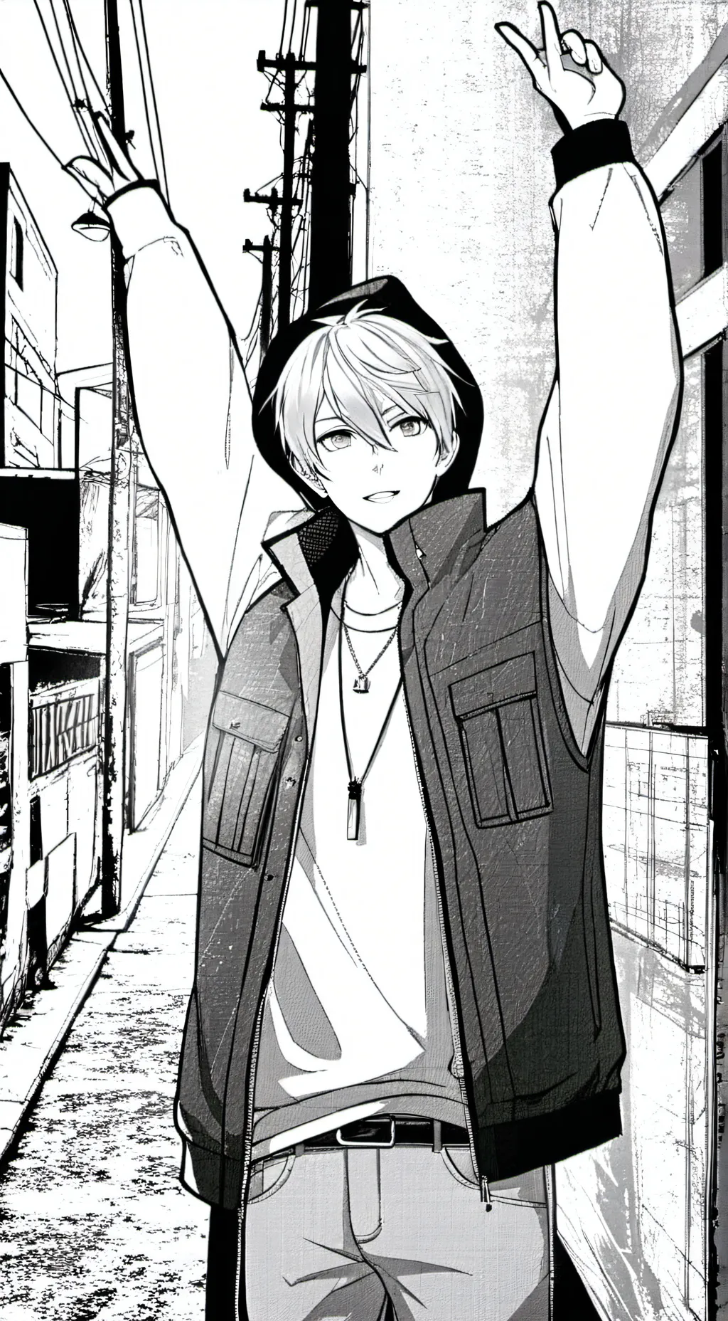 ai character: Ron background