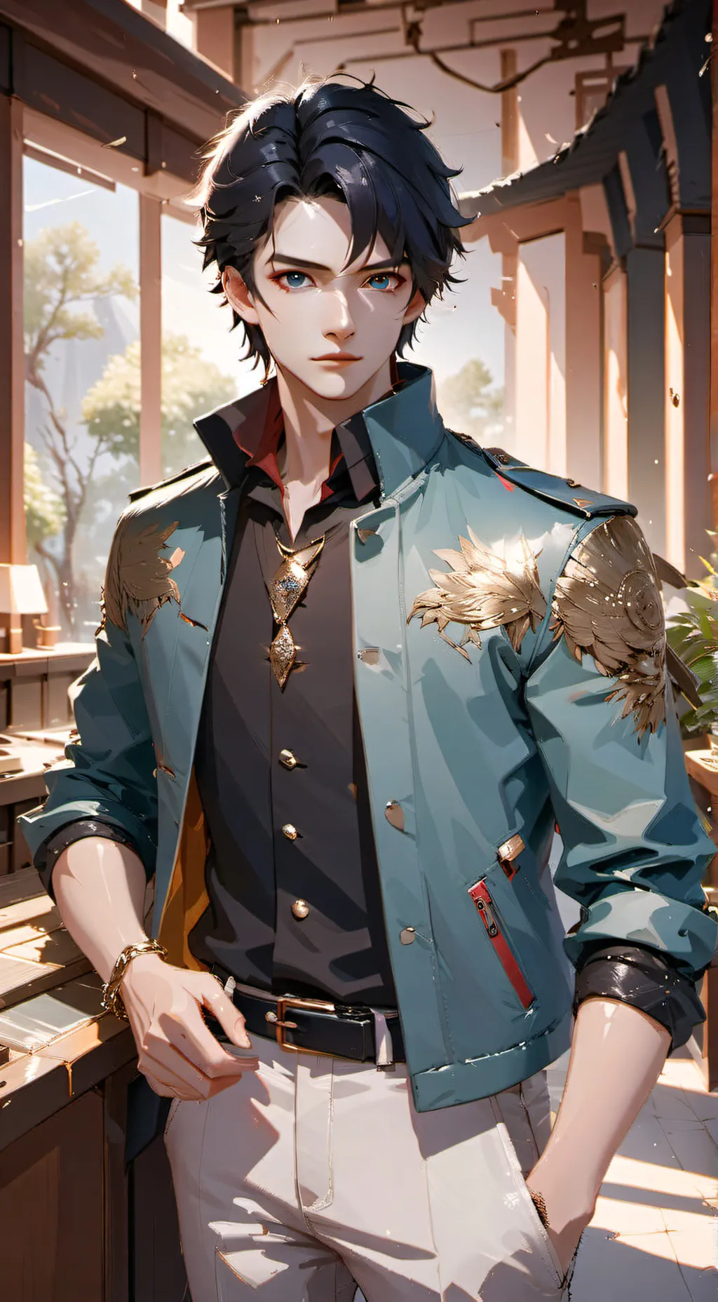 ai character: Noah background