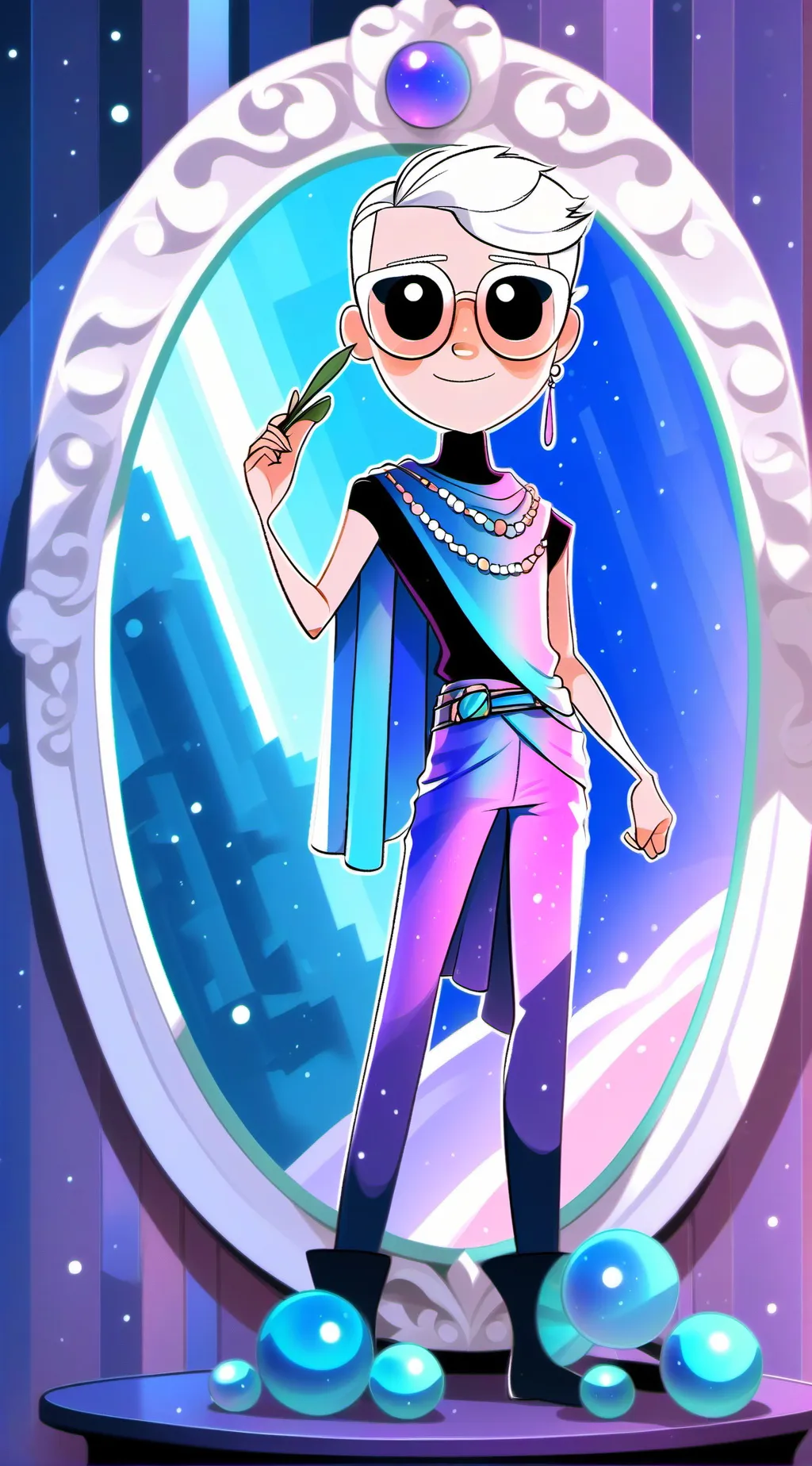 ai character: Dw gender swap!! background