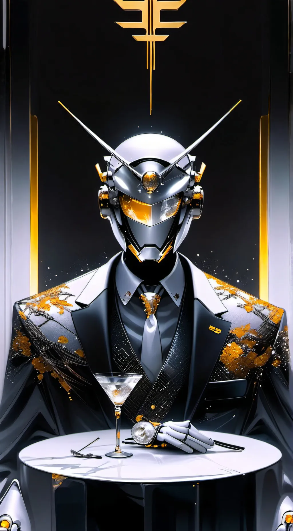 ai character: cozmic background