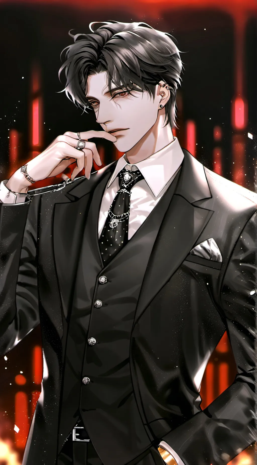 ai character: Leo background