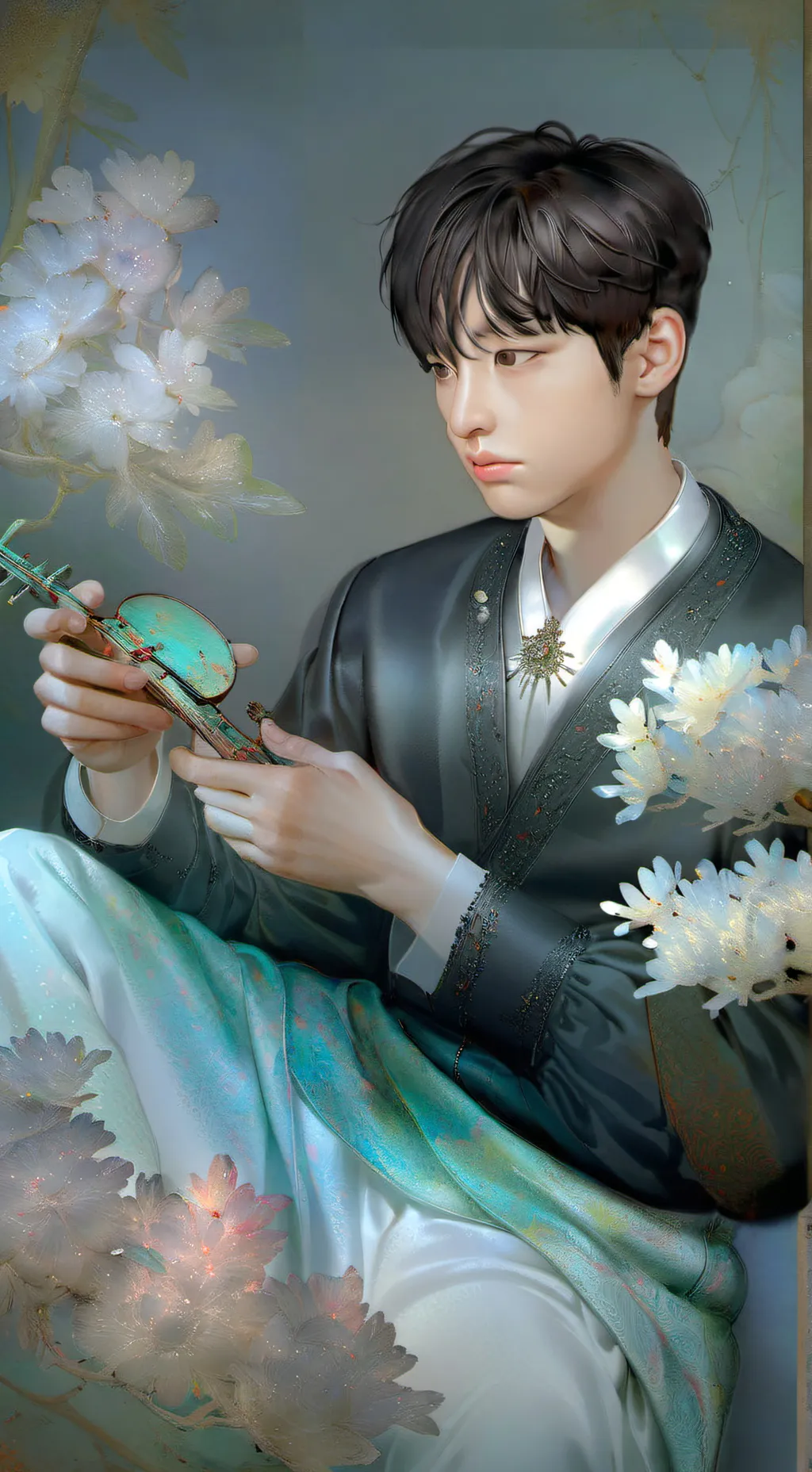 ai character: jeongin background