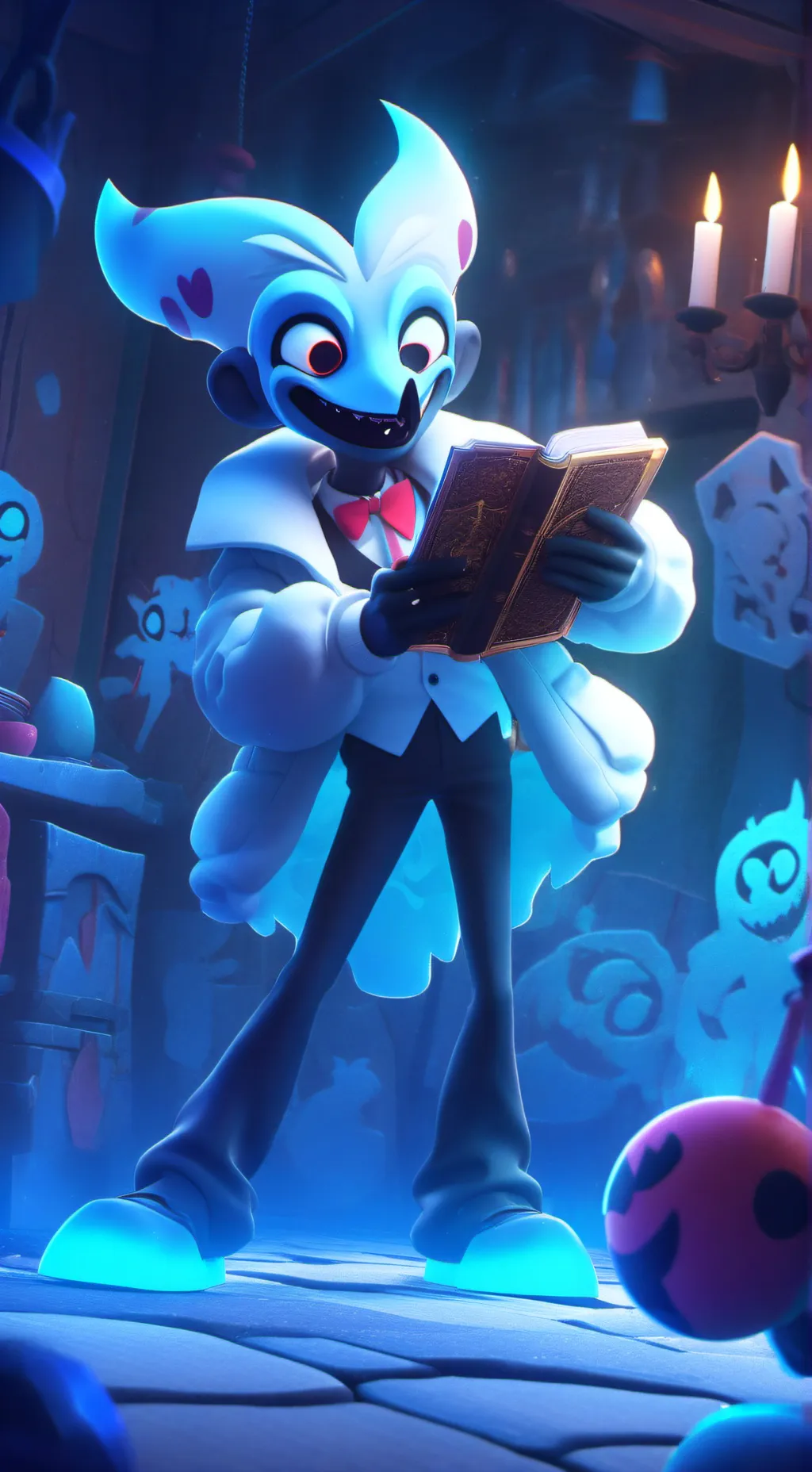 ai character: HAZBIN HOTEL X SCP background