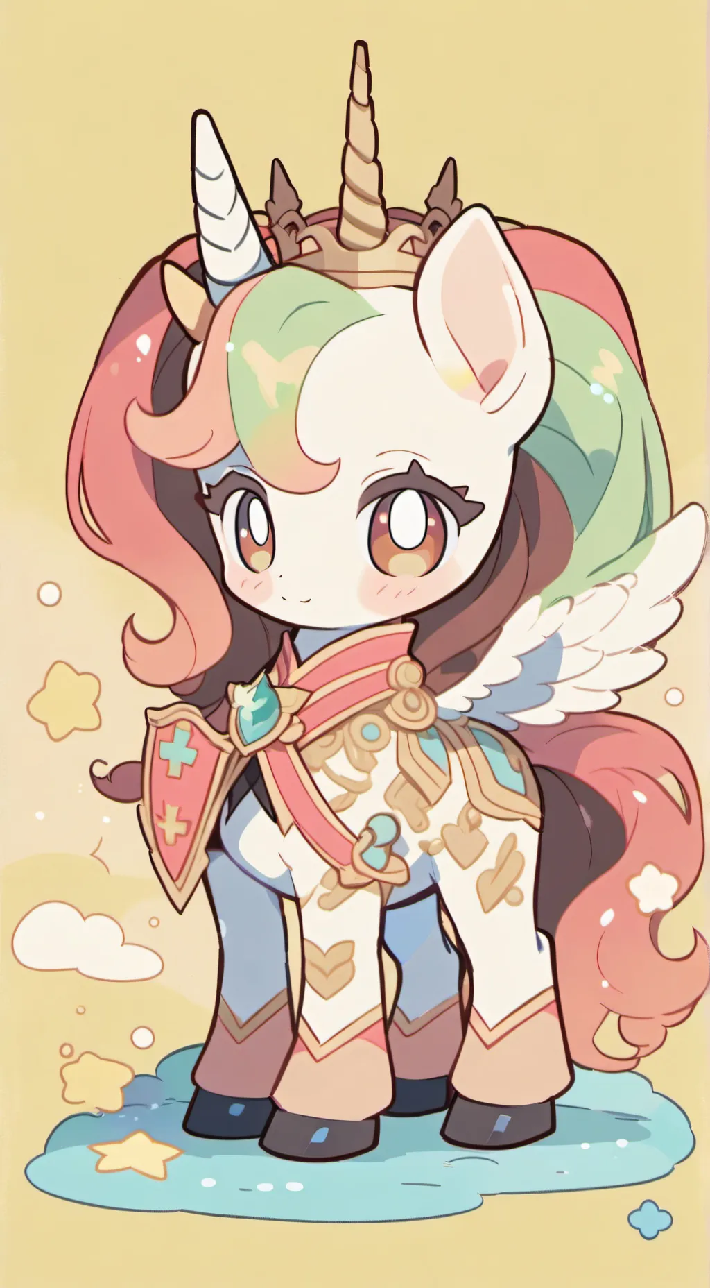 ai character: Ch (but pony)  background