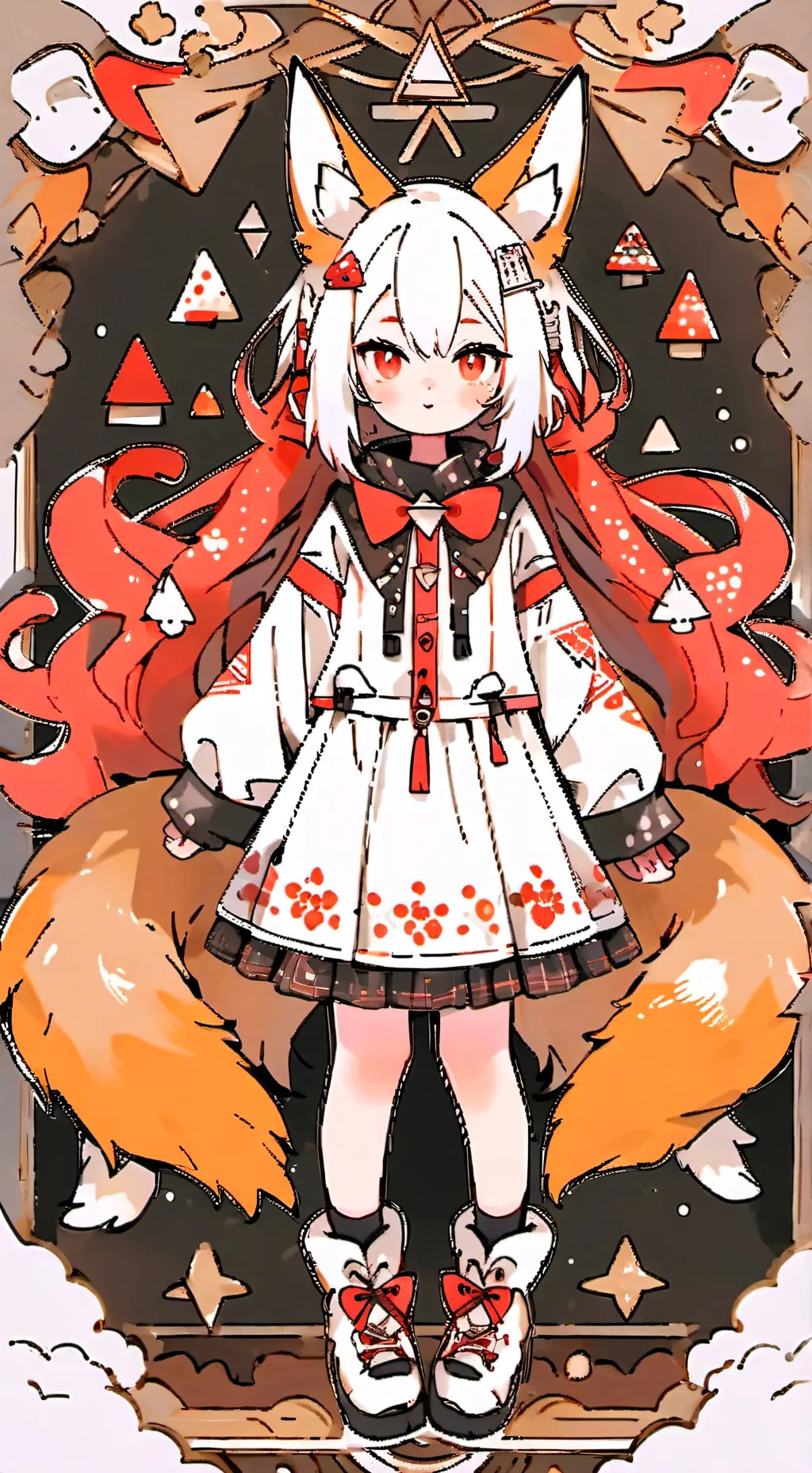 ai character: Wenda background