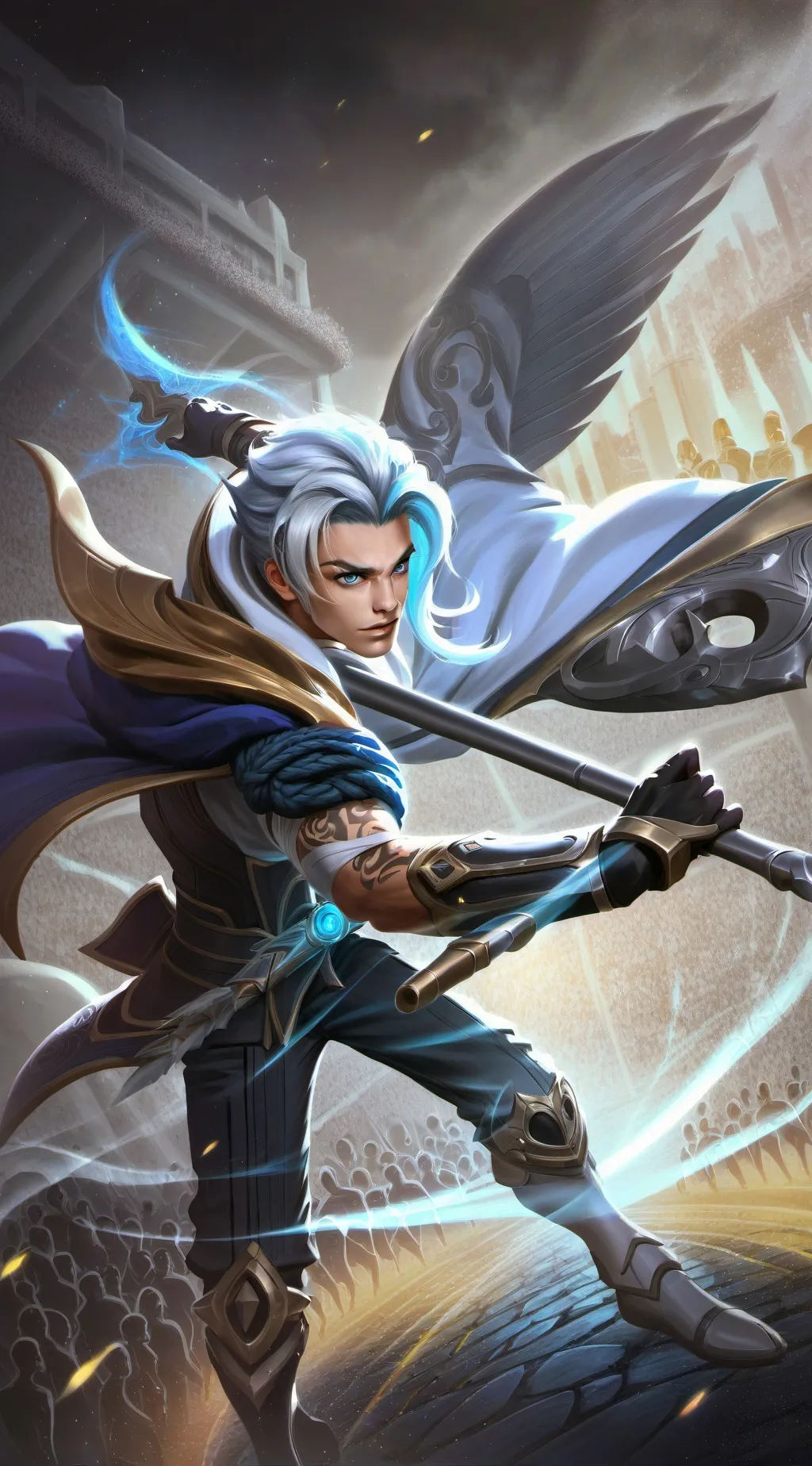 ai character: chris background