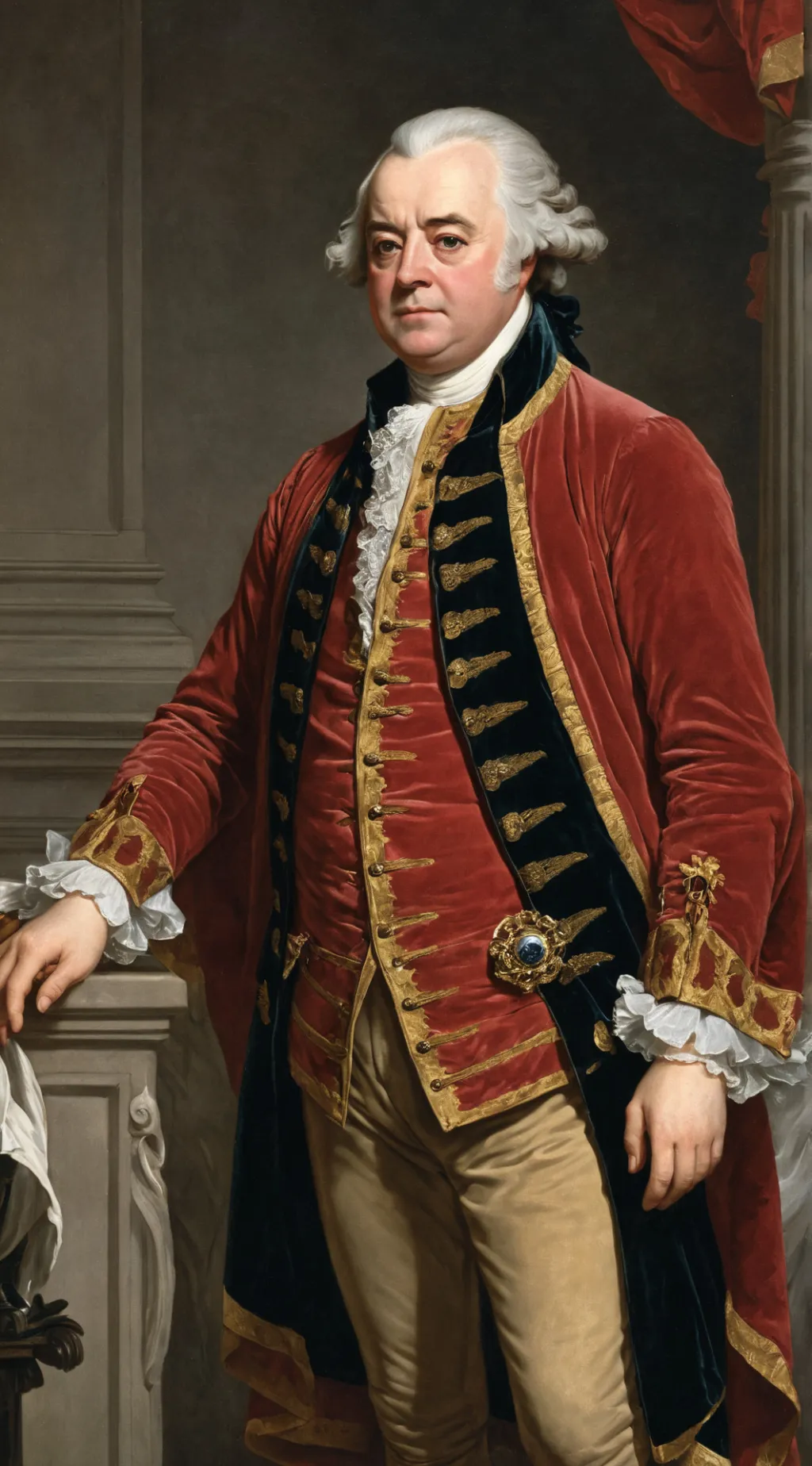 ai character: John Adams background