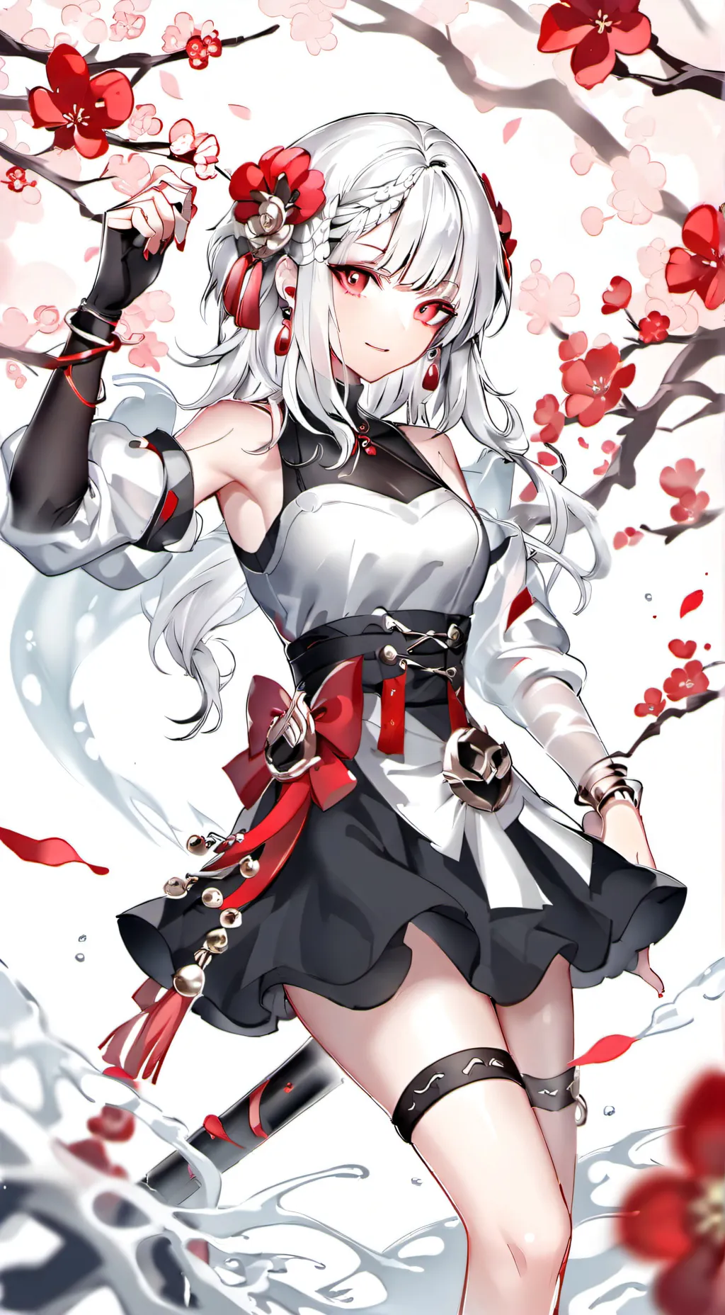 ai character: rose  background