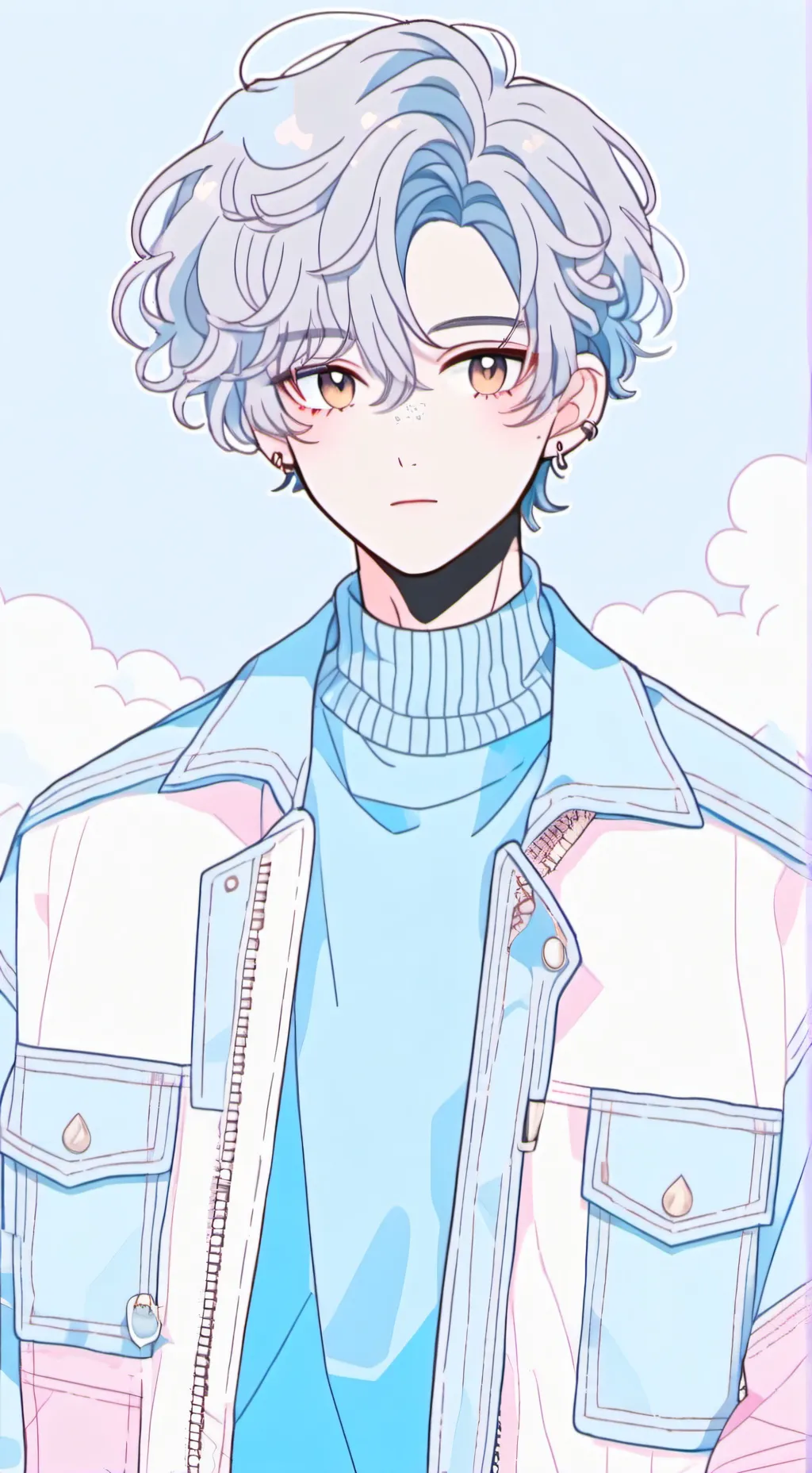 ai character: Valentín  background