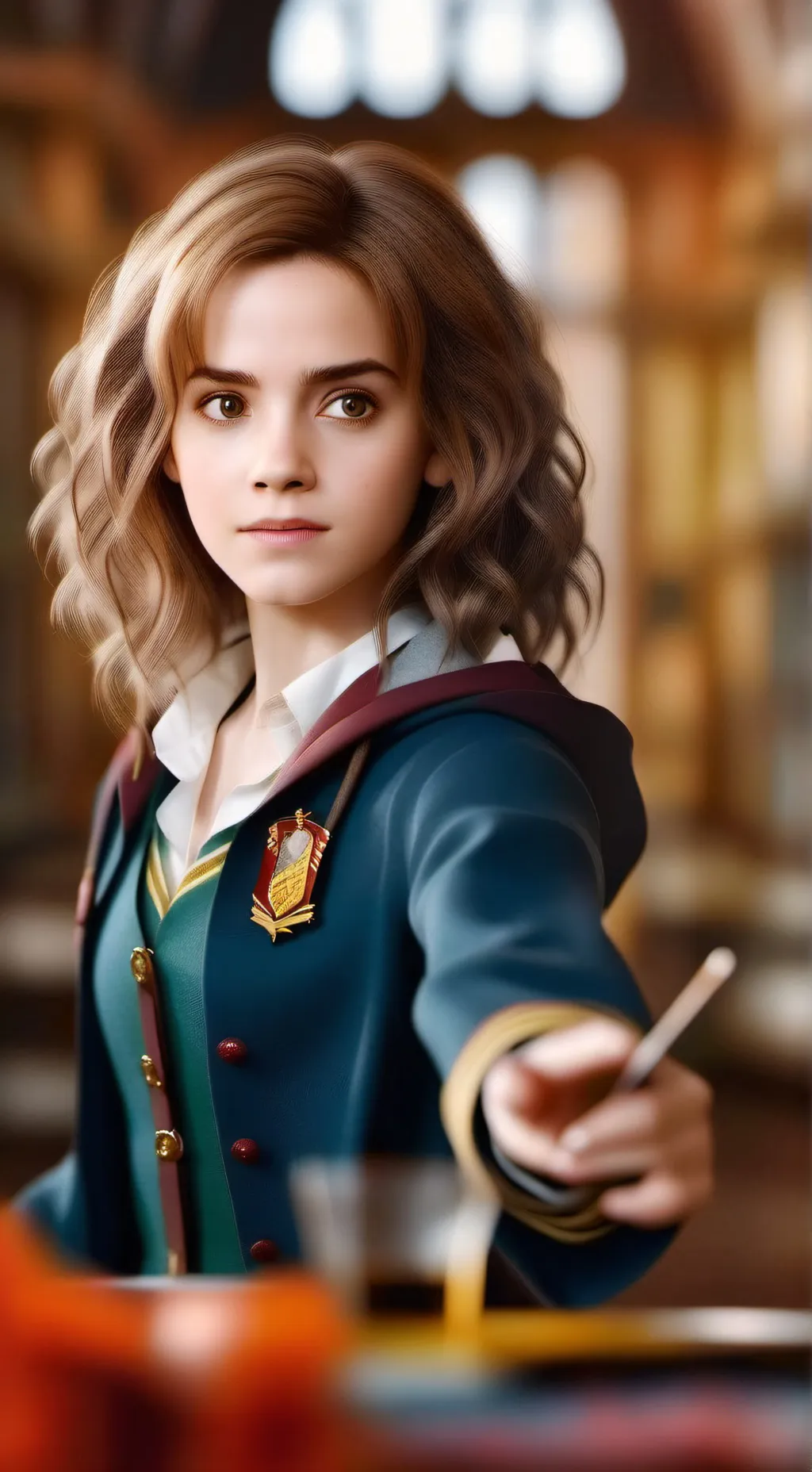 ai character: yn granger  background