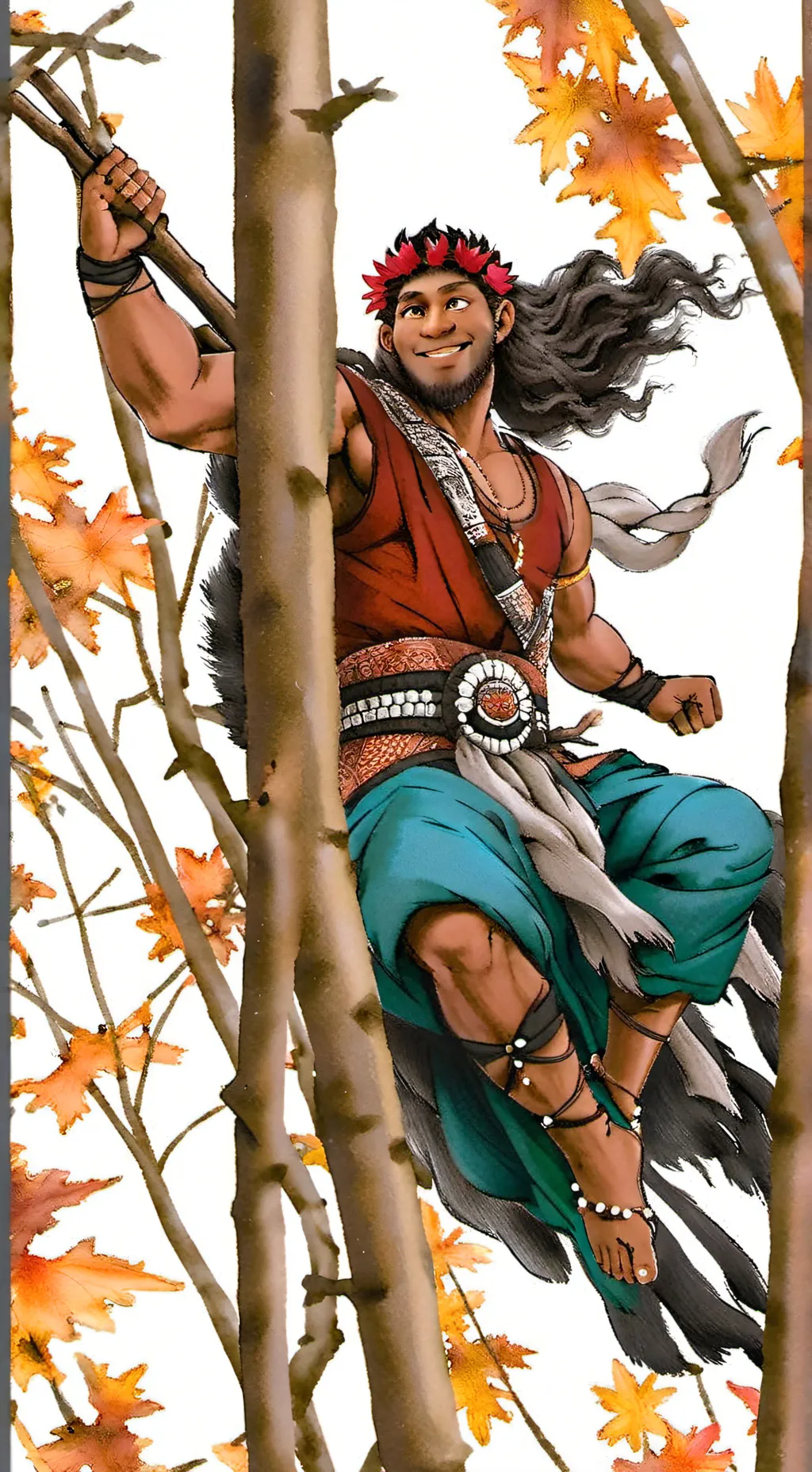 ai character: grug background