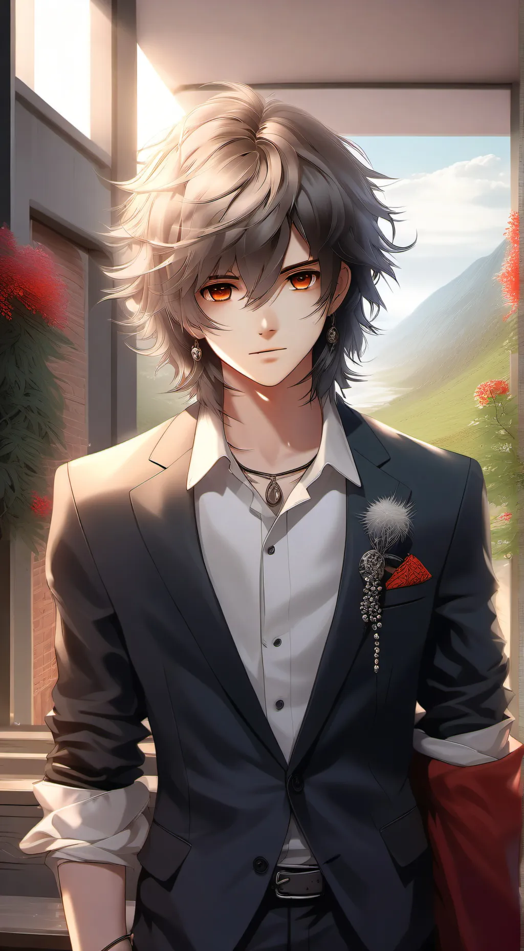 ai character: Max background