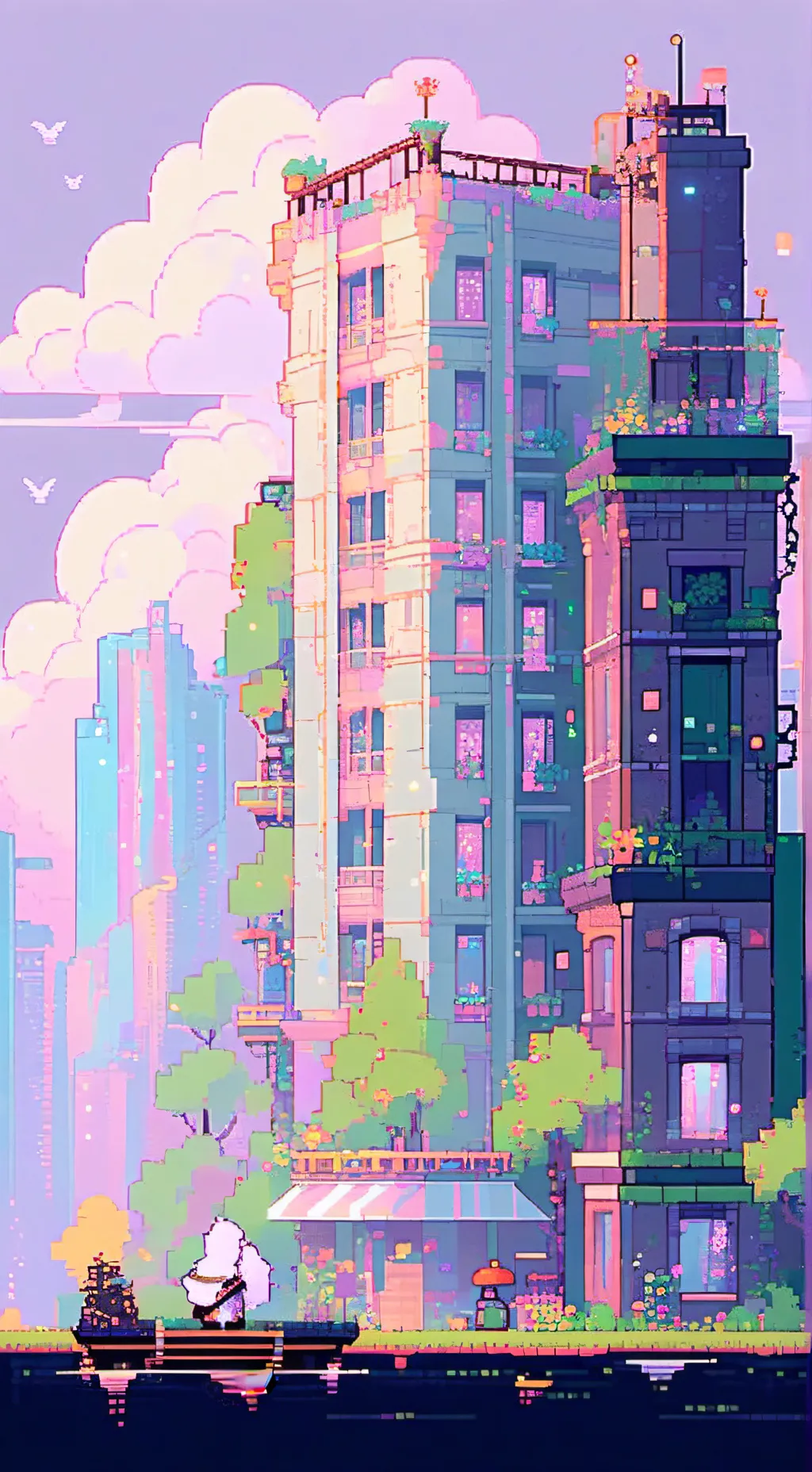 ai character: The baby army background