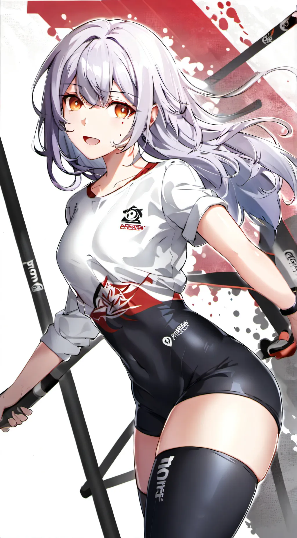 ai character: Chia(clown series) background